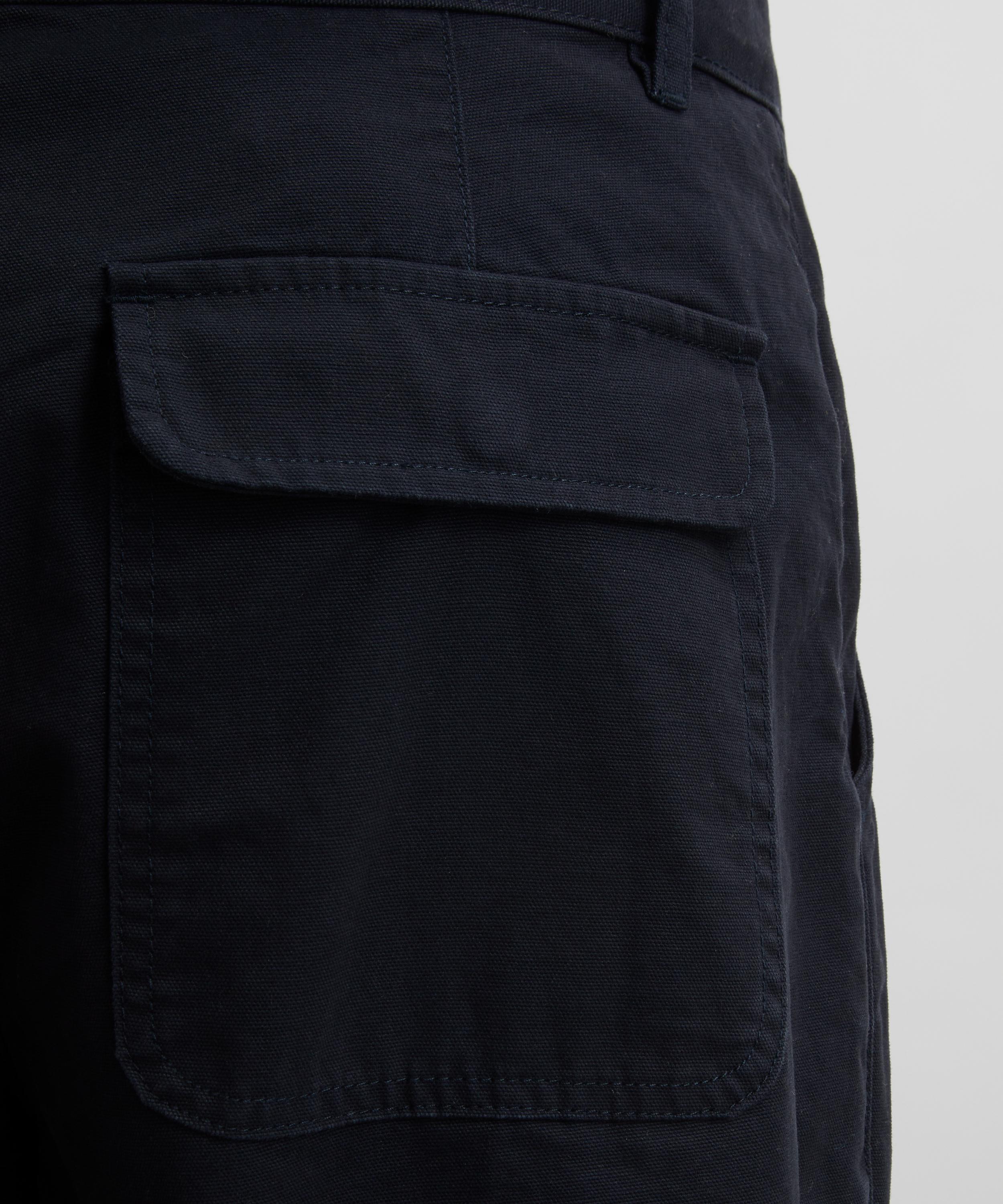 Adsum - Navy Flap Pocket Trousers image number 4
