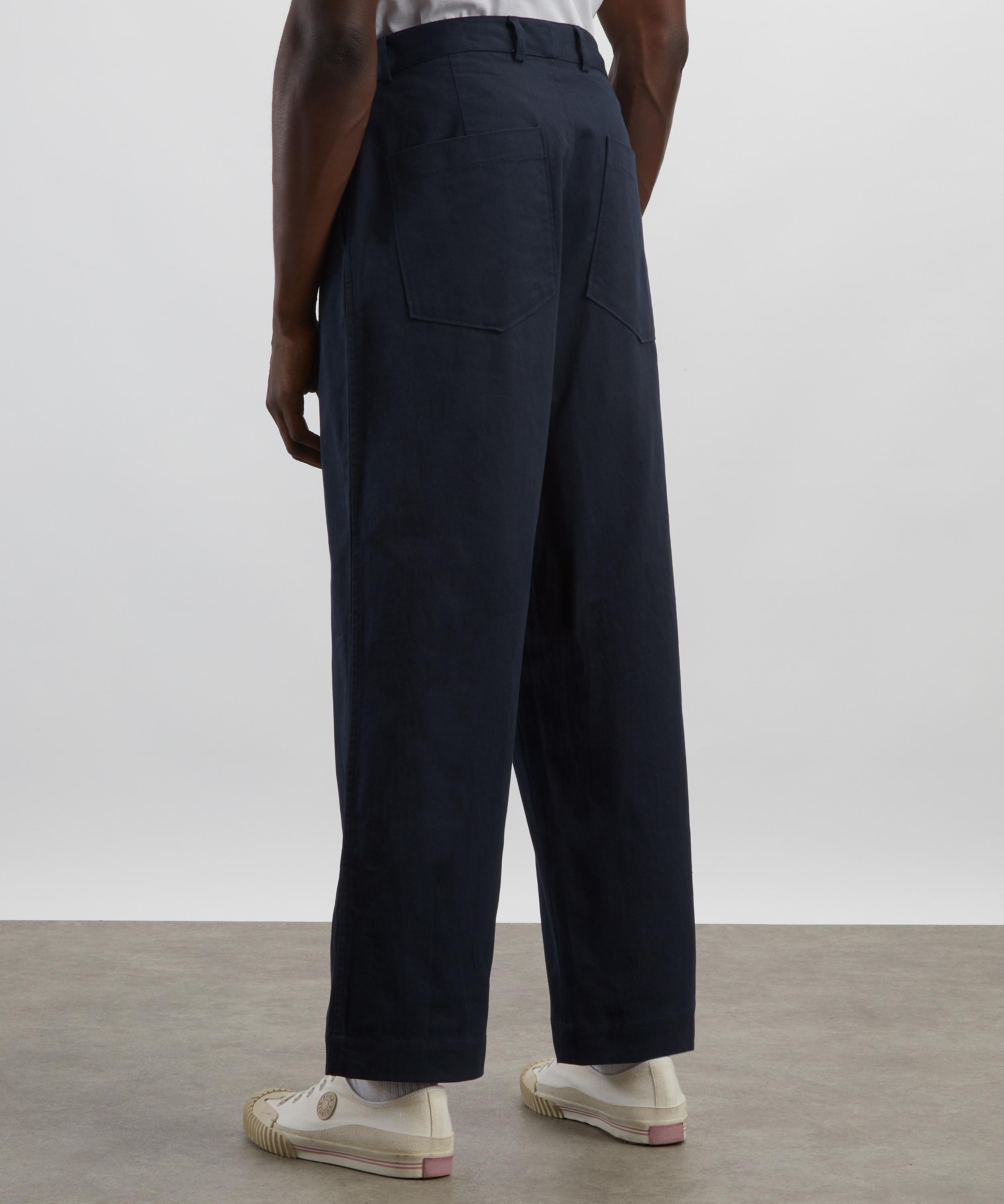 Universal Works - Duke Navy Twill Trousers image number 3