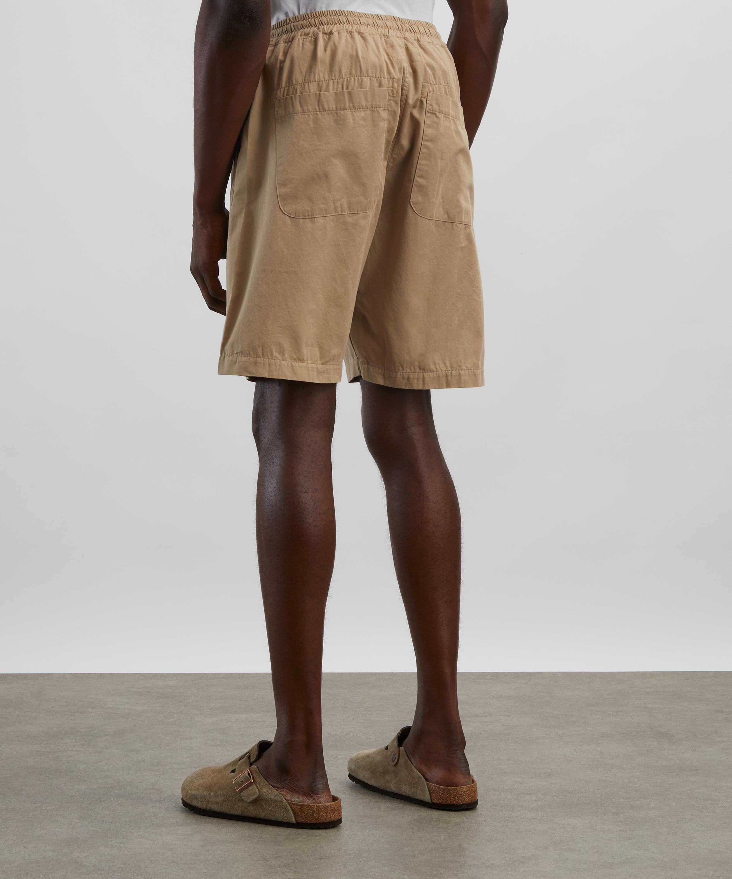 Universal Works - Sand Kelly Simple Shorts image number 3