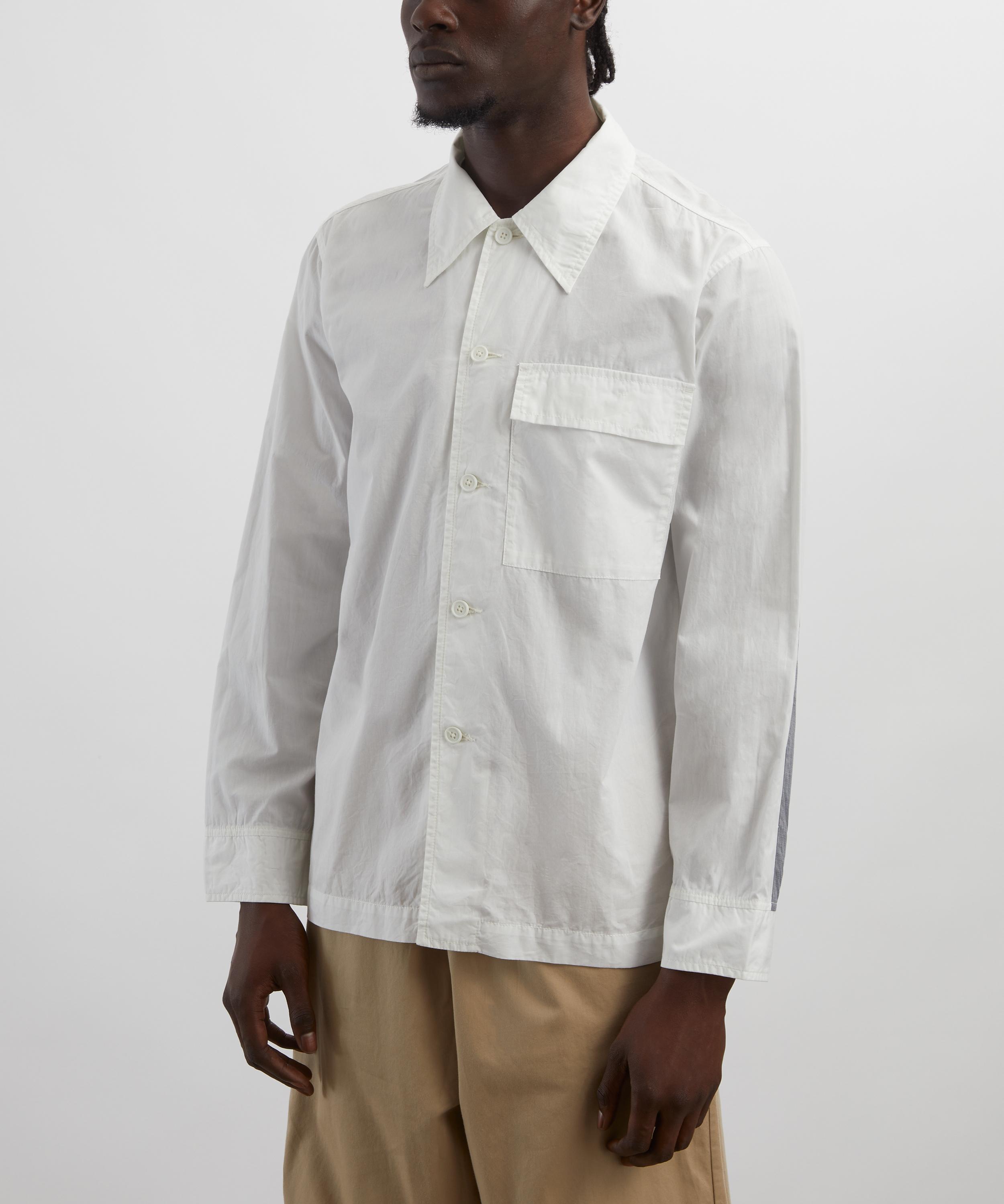 Universal Works - Ecru Poplin Cruiser Shirt image number 2