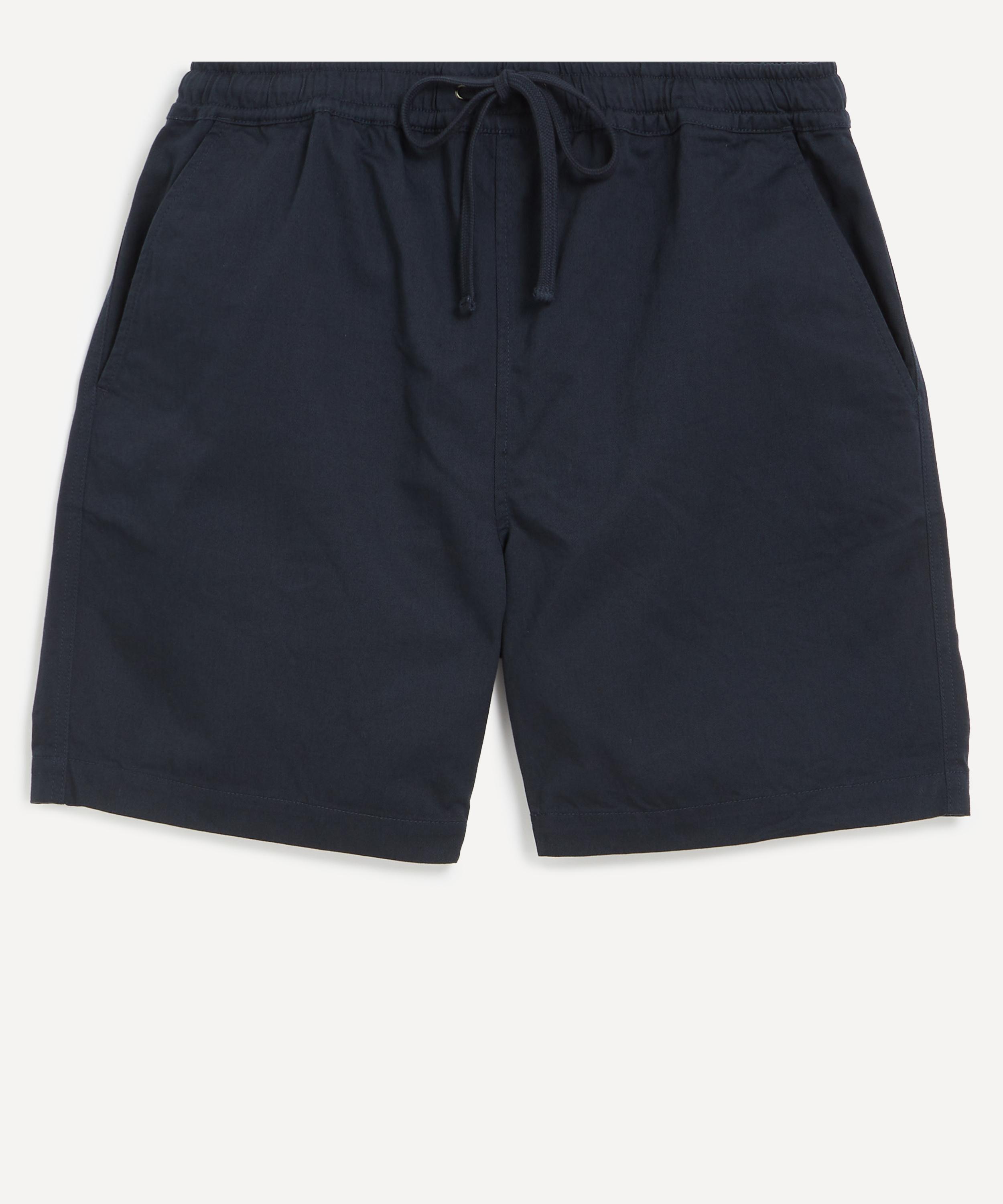 Universal Works - Twill Navy Beach Shorts image number 0