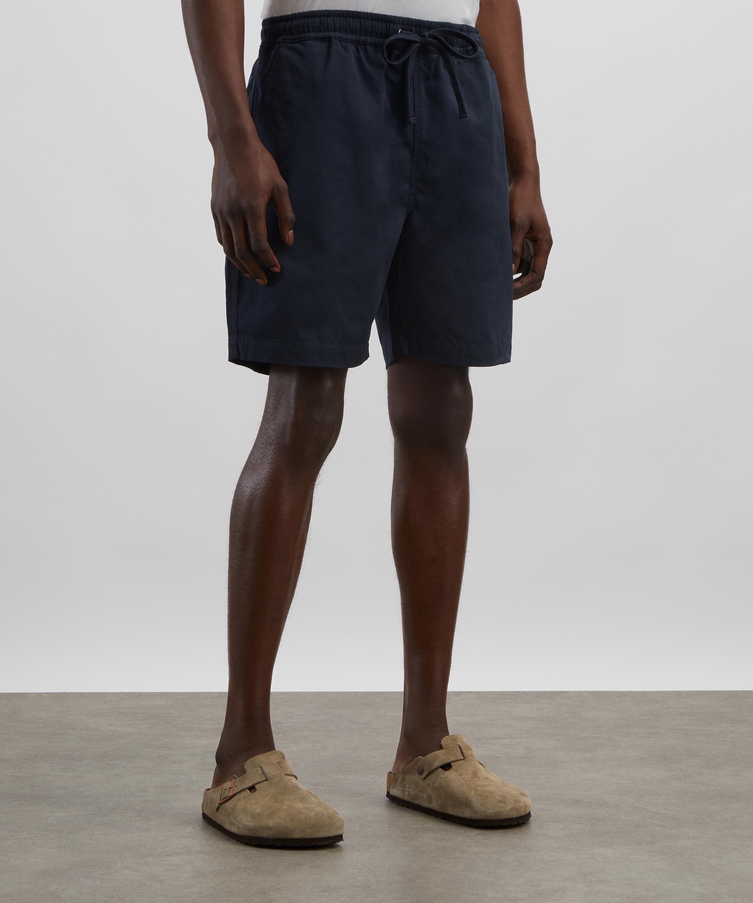 Universal Works - Twill Navy Beach Shorts image number 2