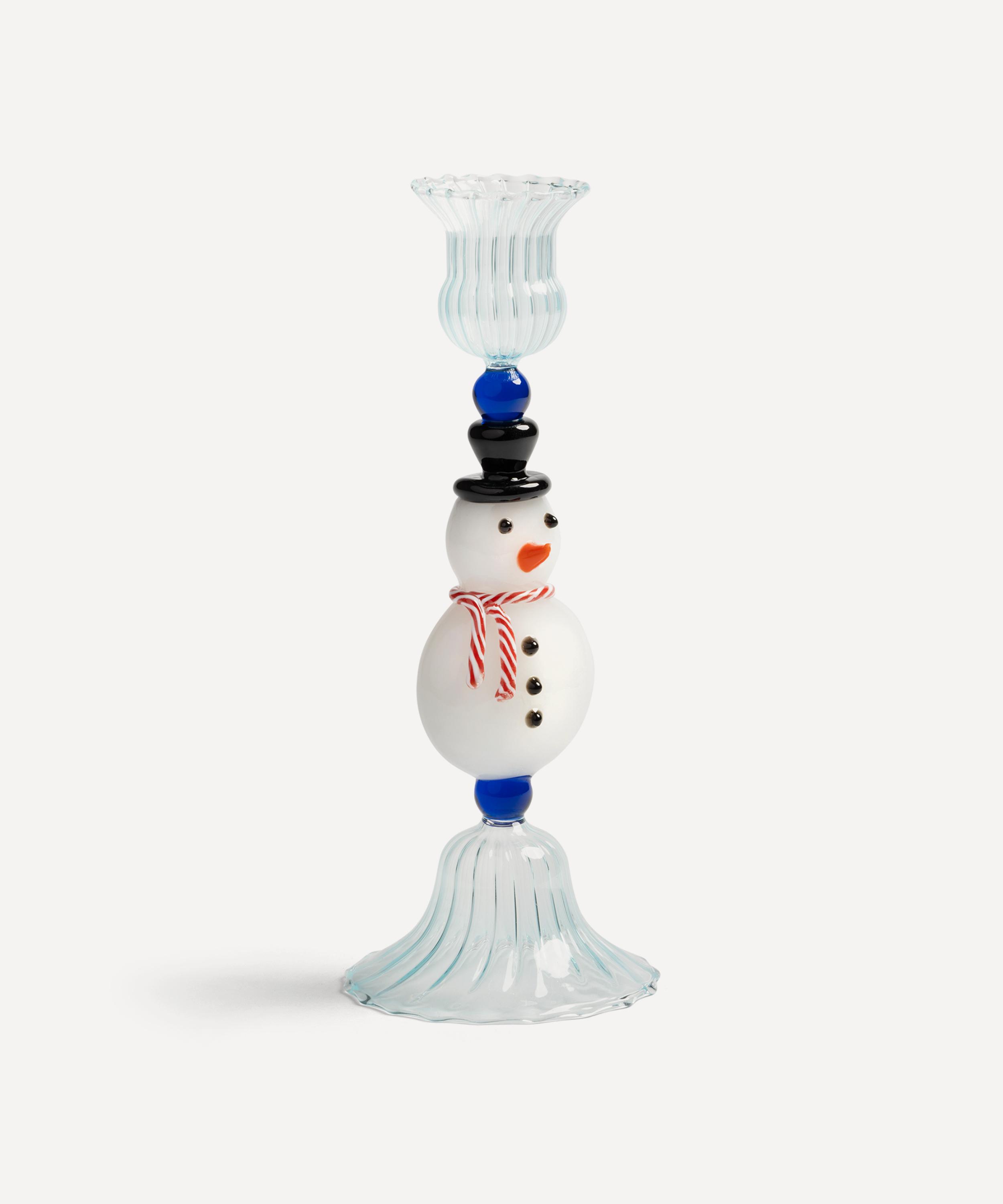 &Klevering - Merry Snowman Candleholder