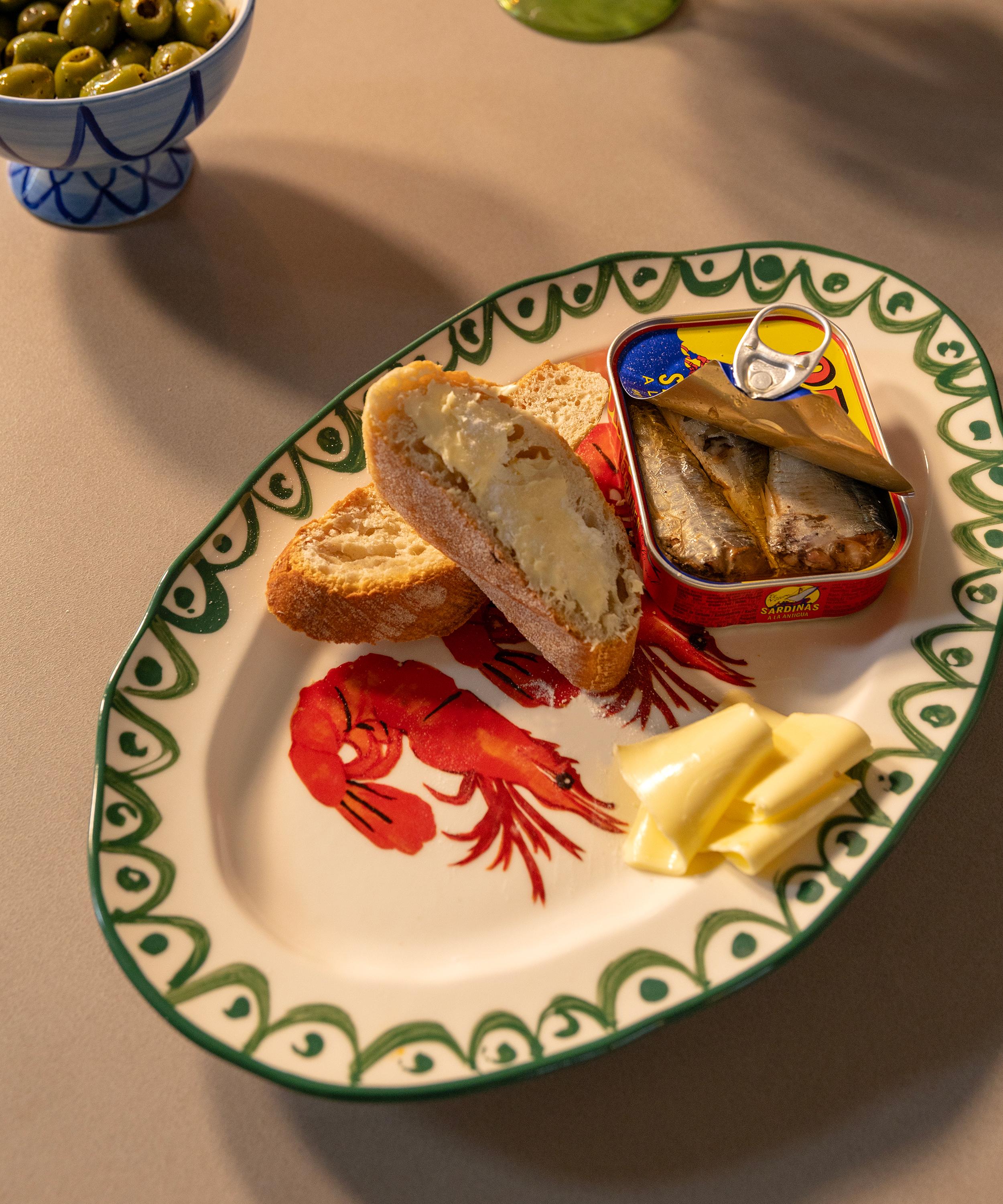 &Klevering - Sirene Shrimp Serving Platter image number 1