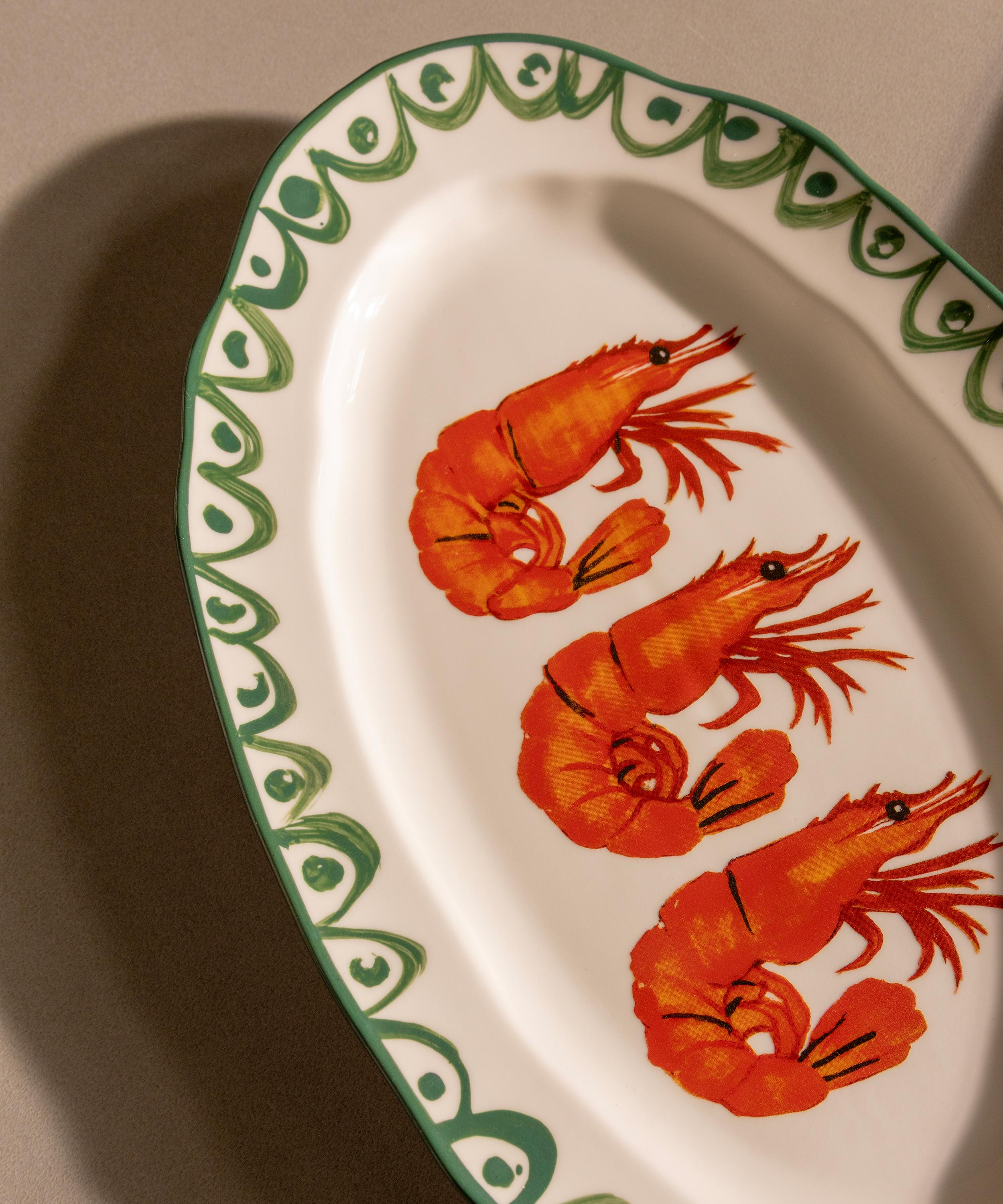 &Klevering - Sirene Shrimp Serving Platter image number 2