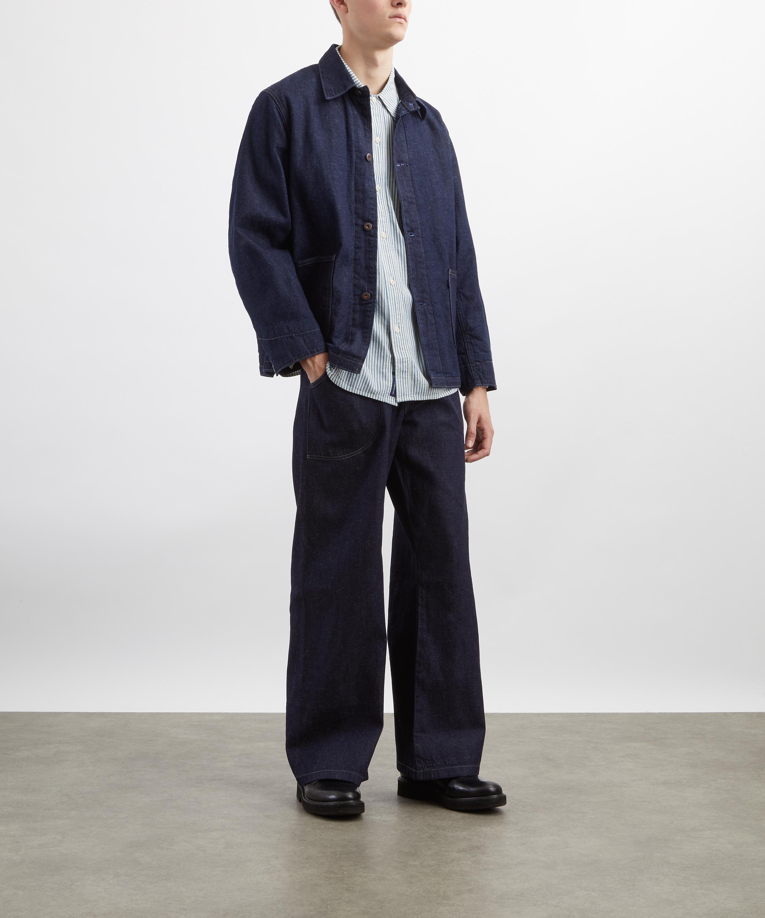 Levi's - Indigo Stripe Work Shirt image number 1