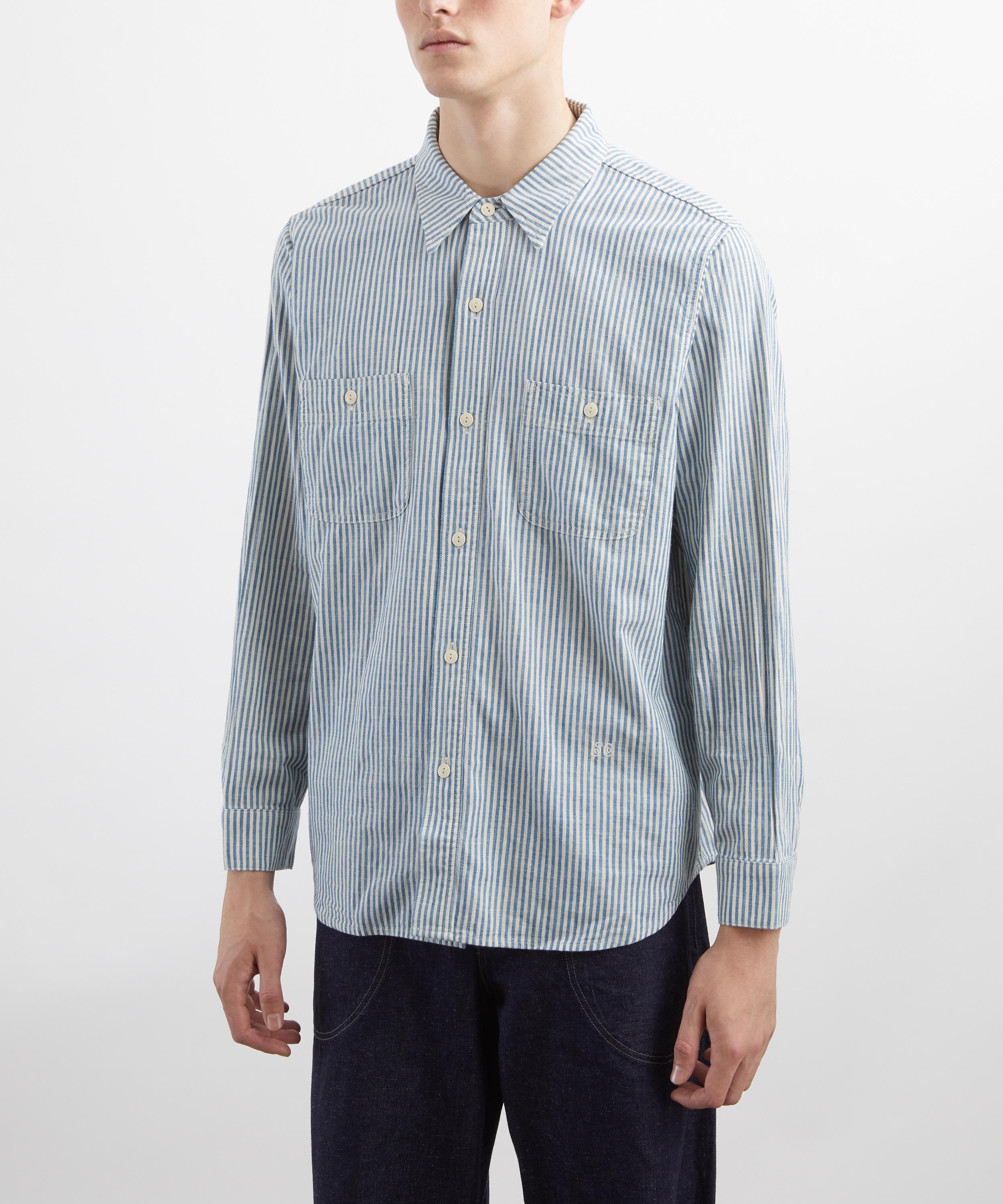 Levi's - Indigo Stripe Work Shirt image number 2