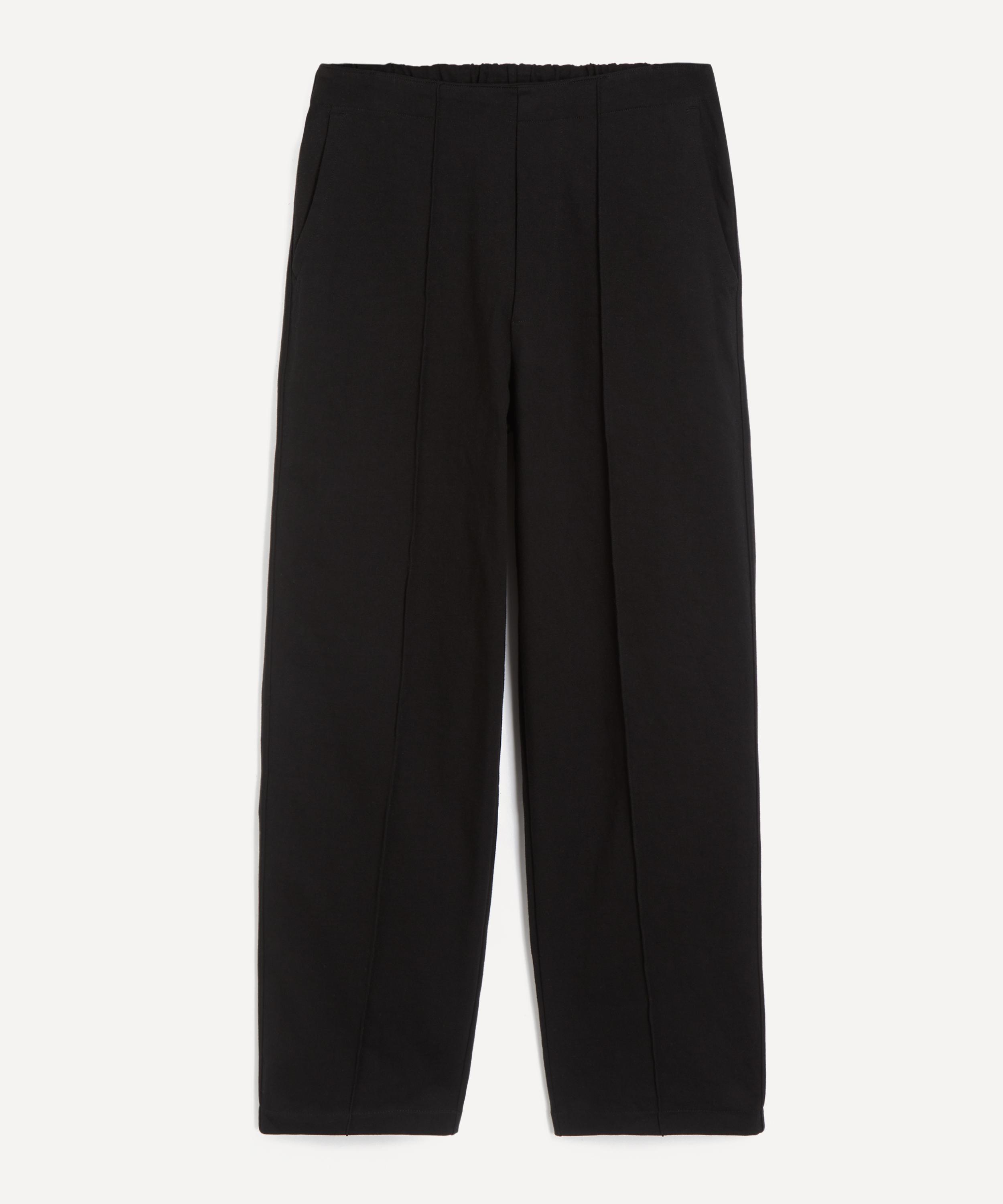 Lady White Co. - Cotton Jersey Straight-Leg Trousers