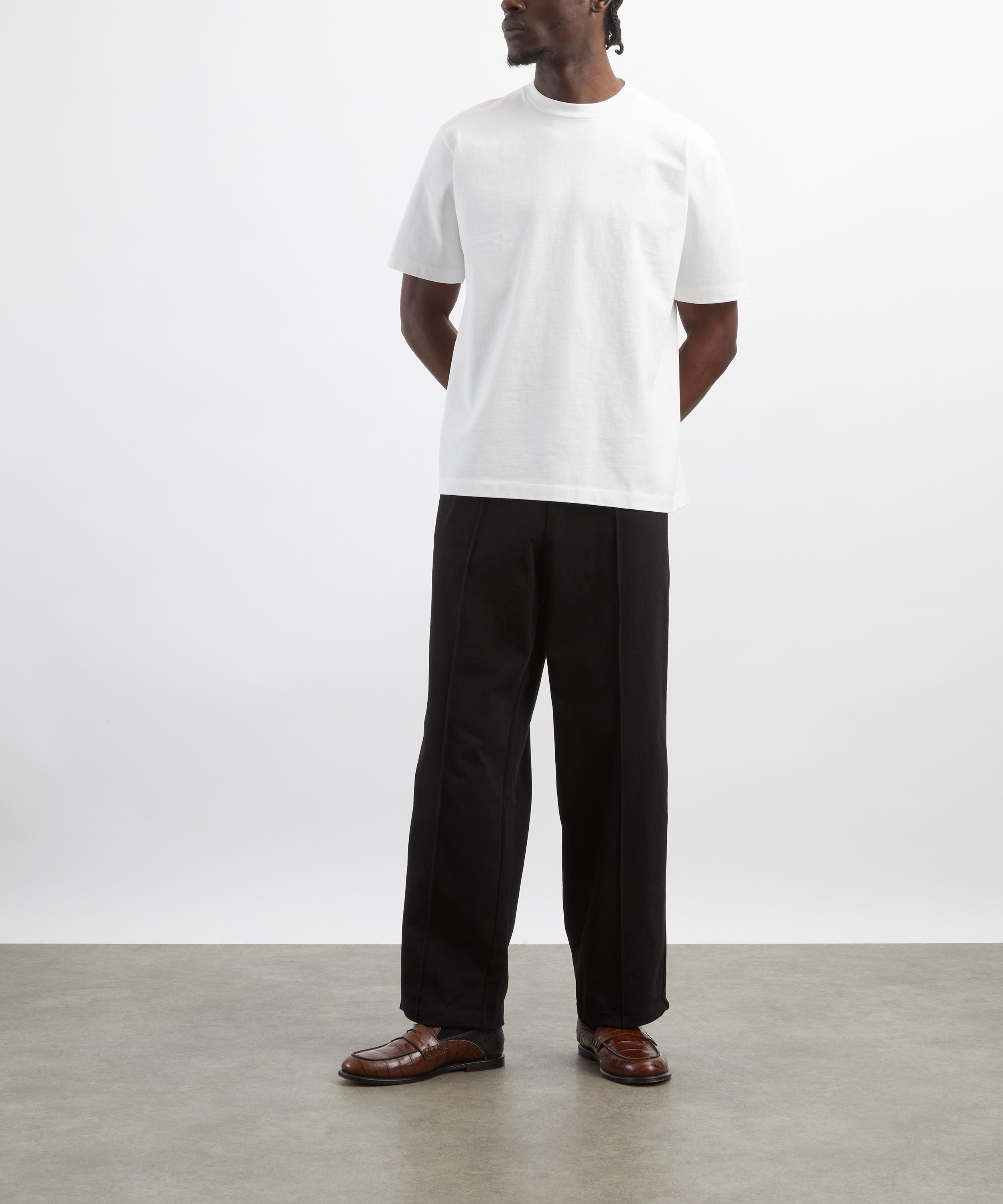 Lady White Co. - Cotton Jersey Straight-Leg Trousers image number 1