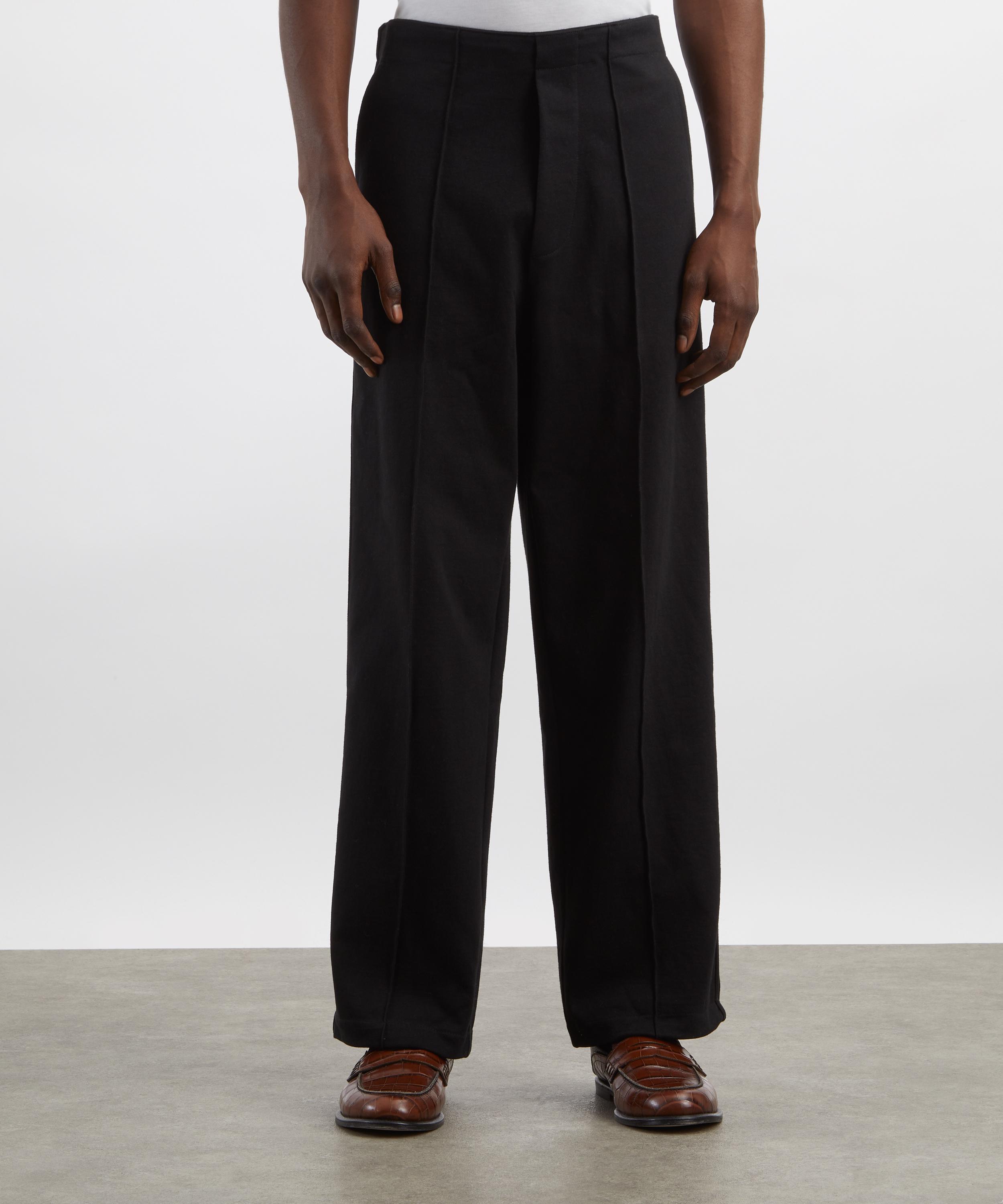 Lady White Co. - Cotton Jersey Straight-Leg Trousers image number 2