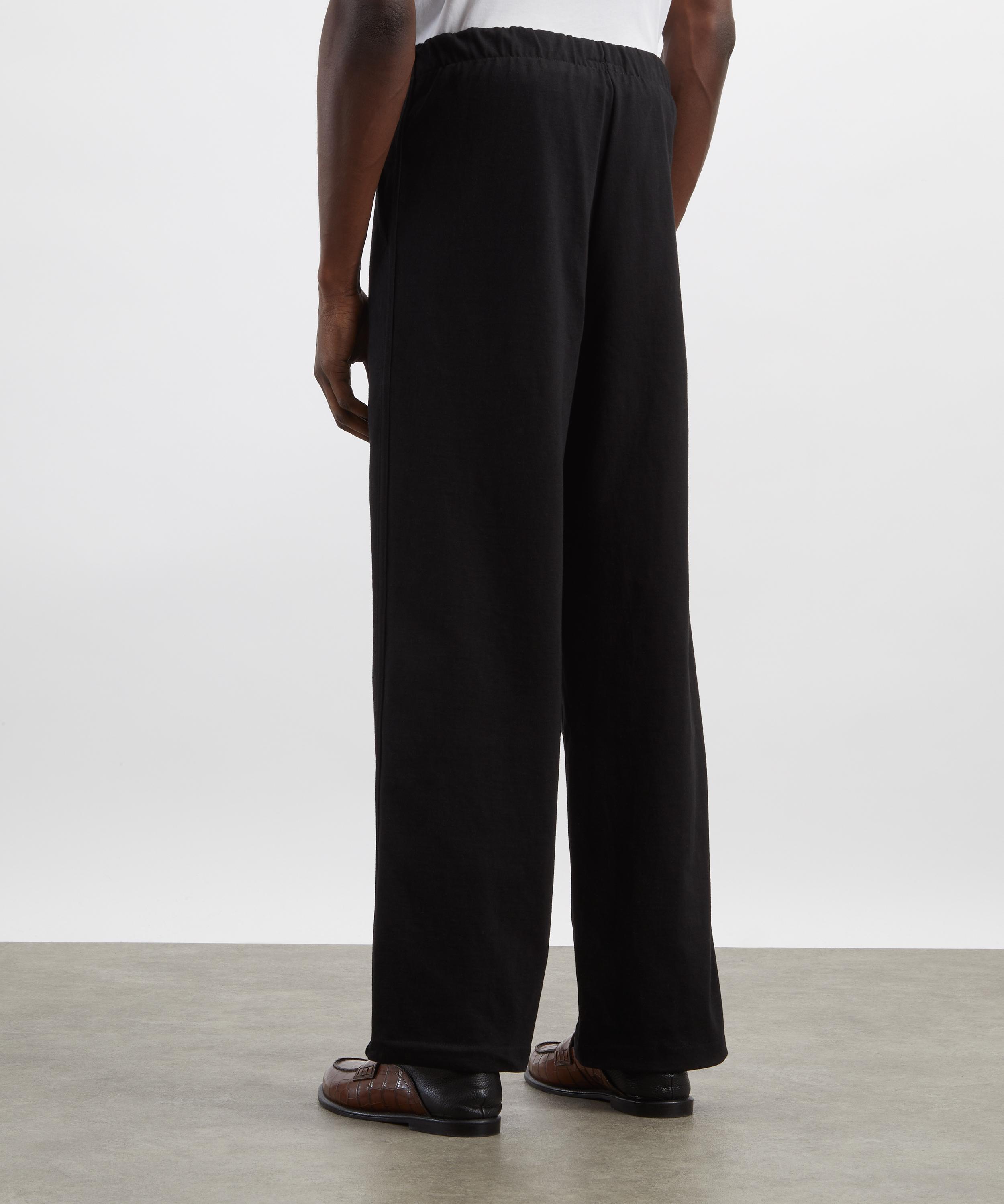 Lady White Co. - Cotton Jersey Straight-Leg Trousers image number 3