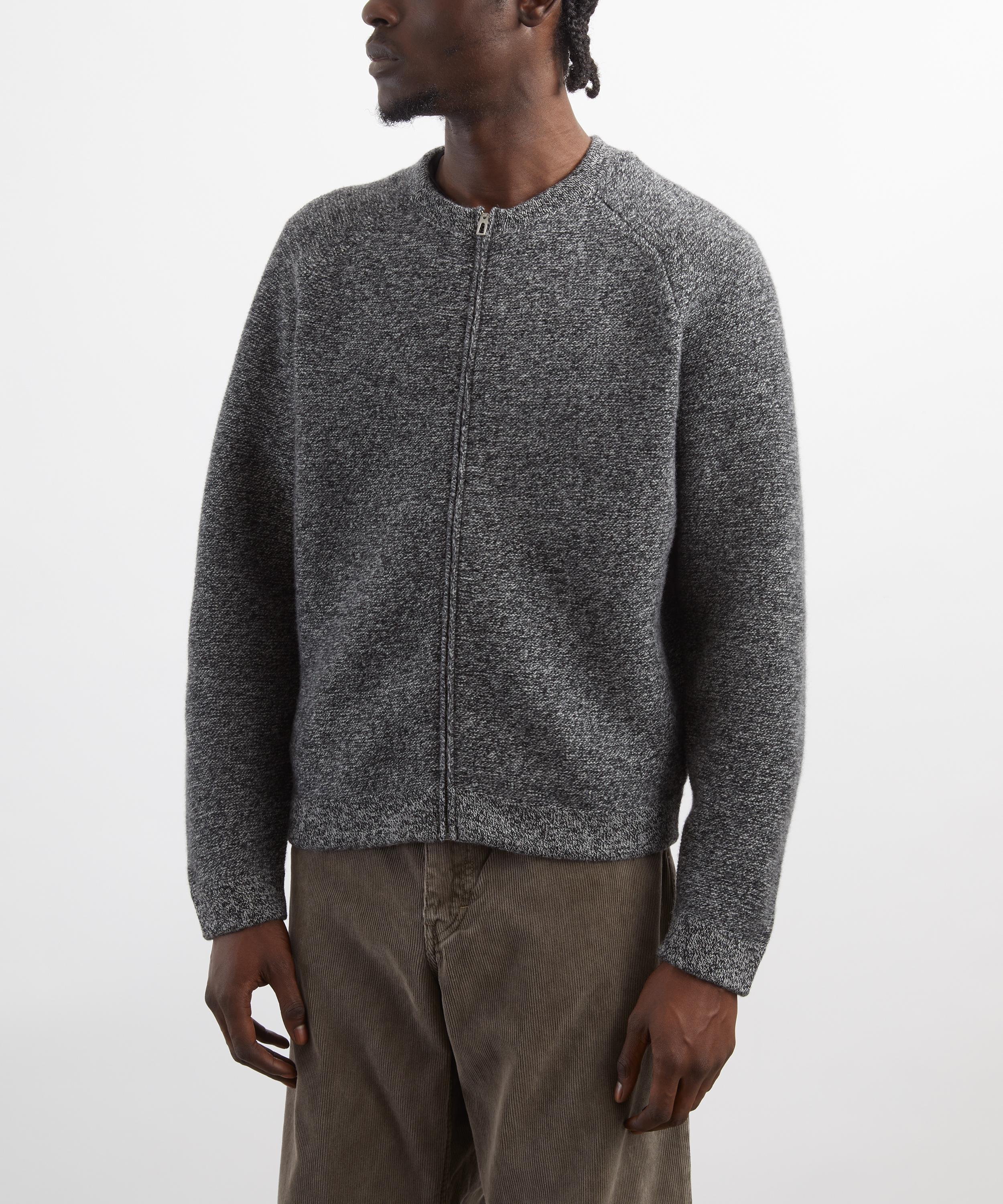 Lady White Co. - Wool Zip-Up Cardigan image number 2