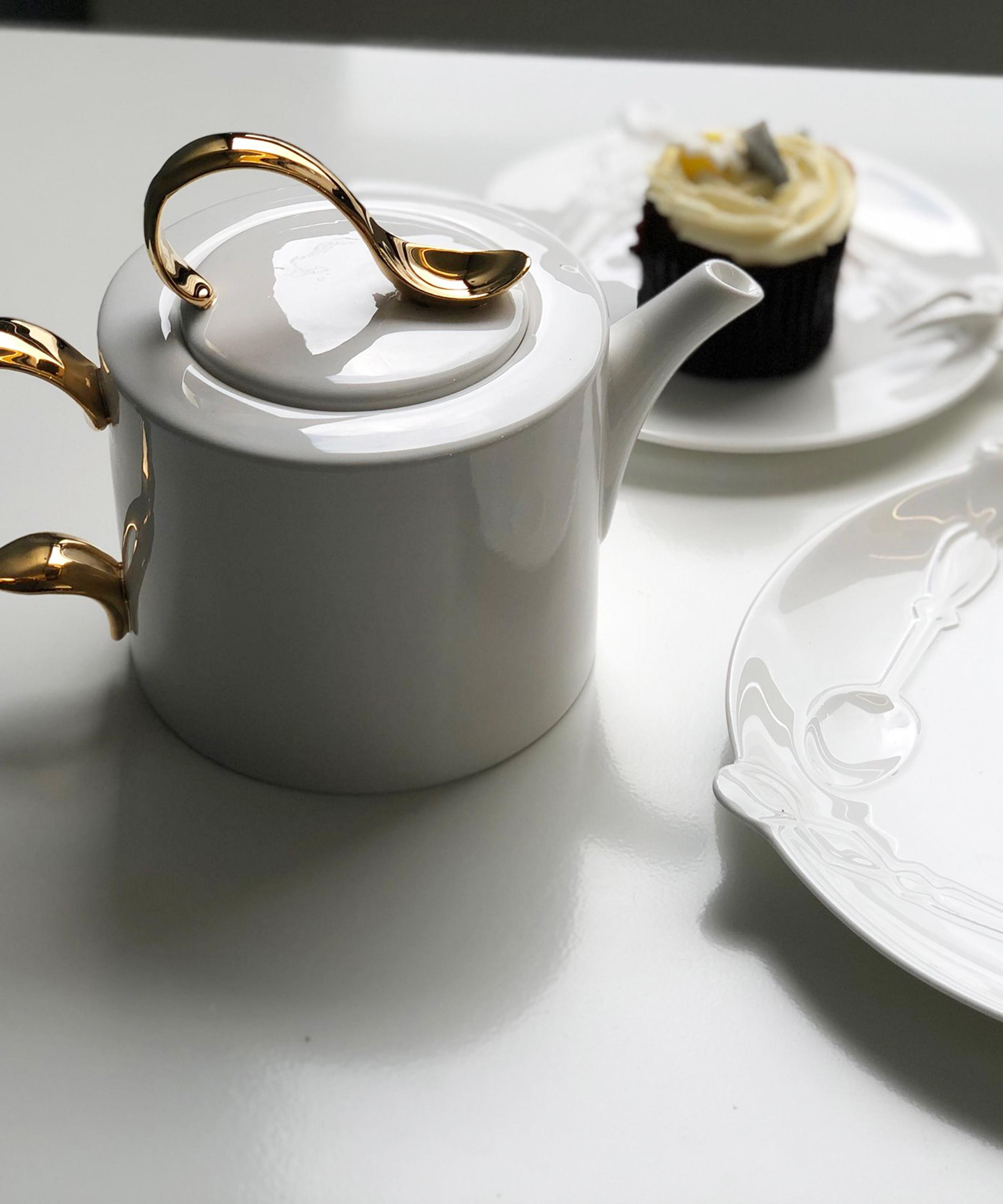 Twig New York - Cutlery Fork Handle Teapot image number 1