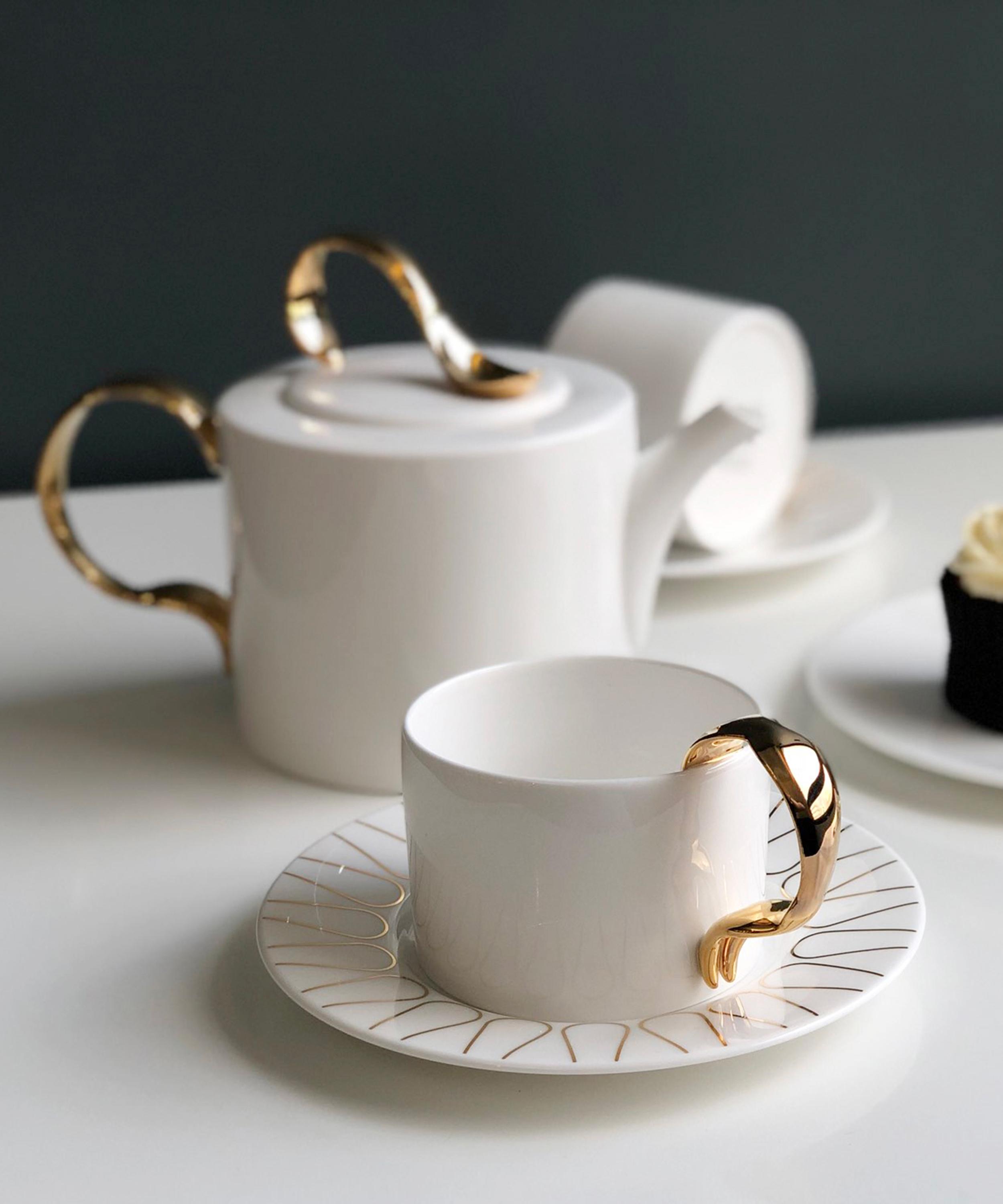 Twig New York - Cutlery Fork Handle Cup and Saucer image number 1
