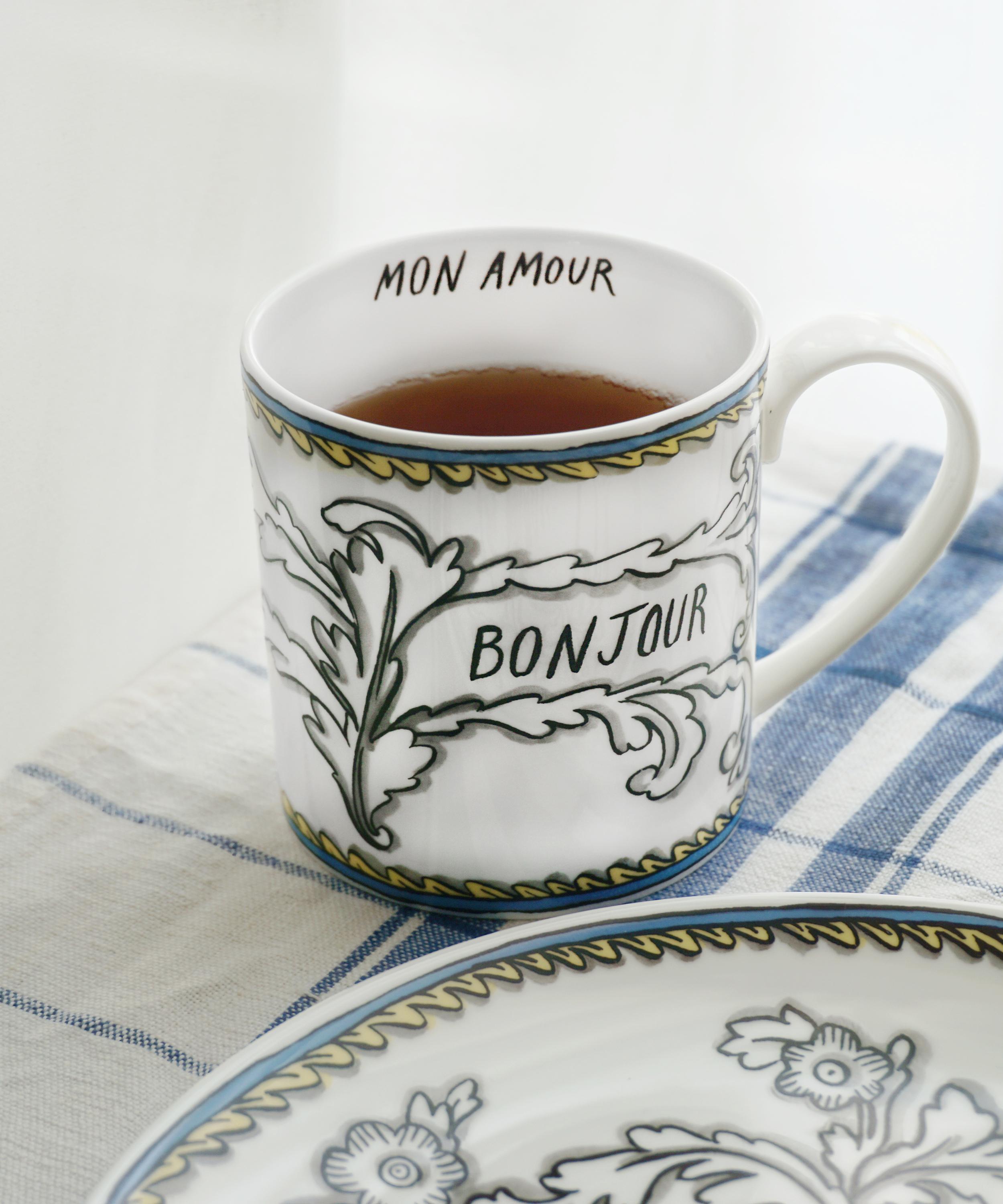 Twig New York - Bonjour Mon Amour Mug image number 1