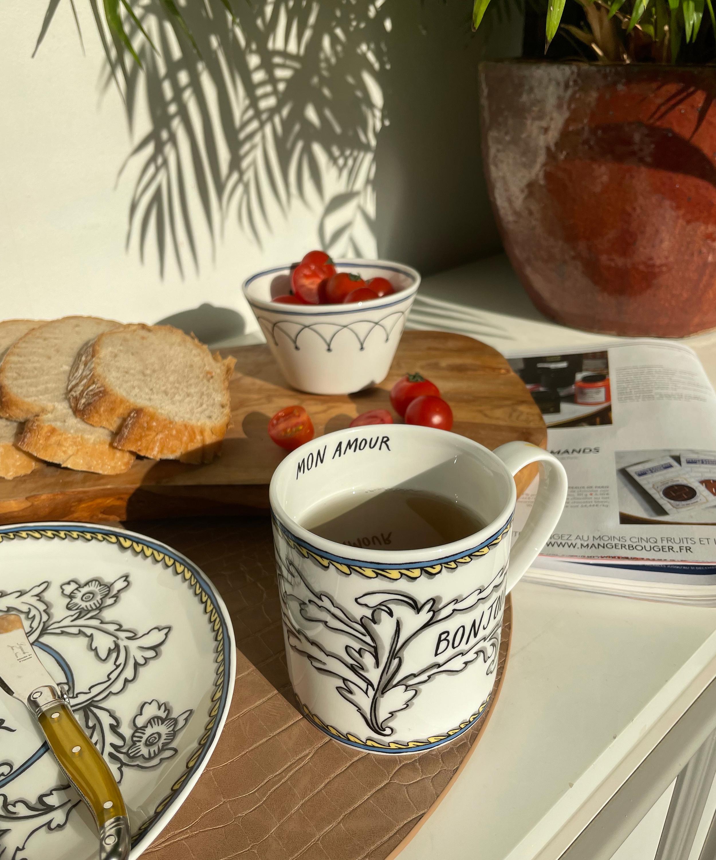Twig New York - Bonjour Mon Amour Mug image number 2