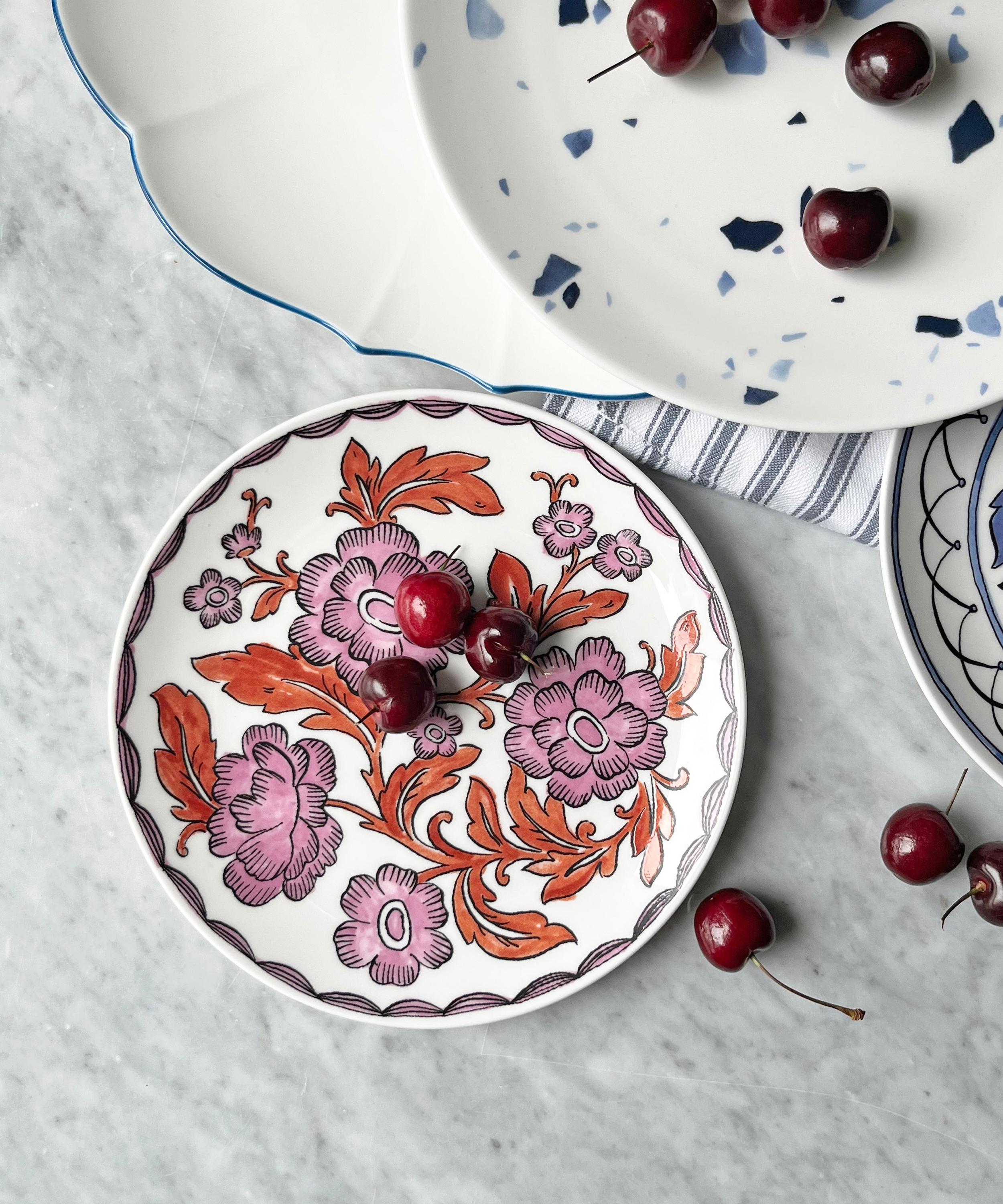 Twig New York - Heritage Rosa Rugosa Salad Plate image number 1