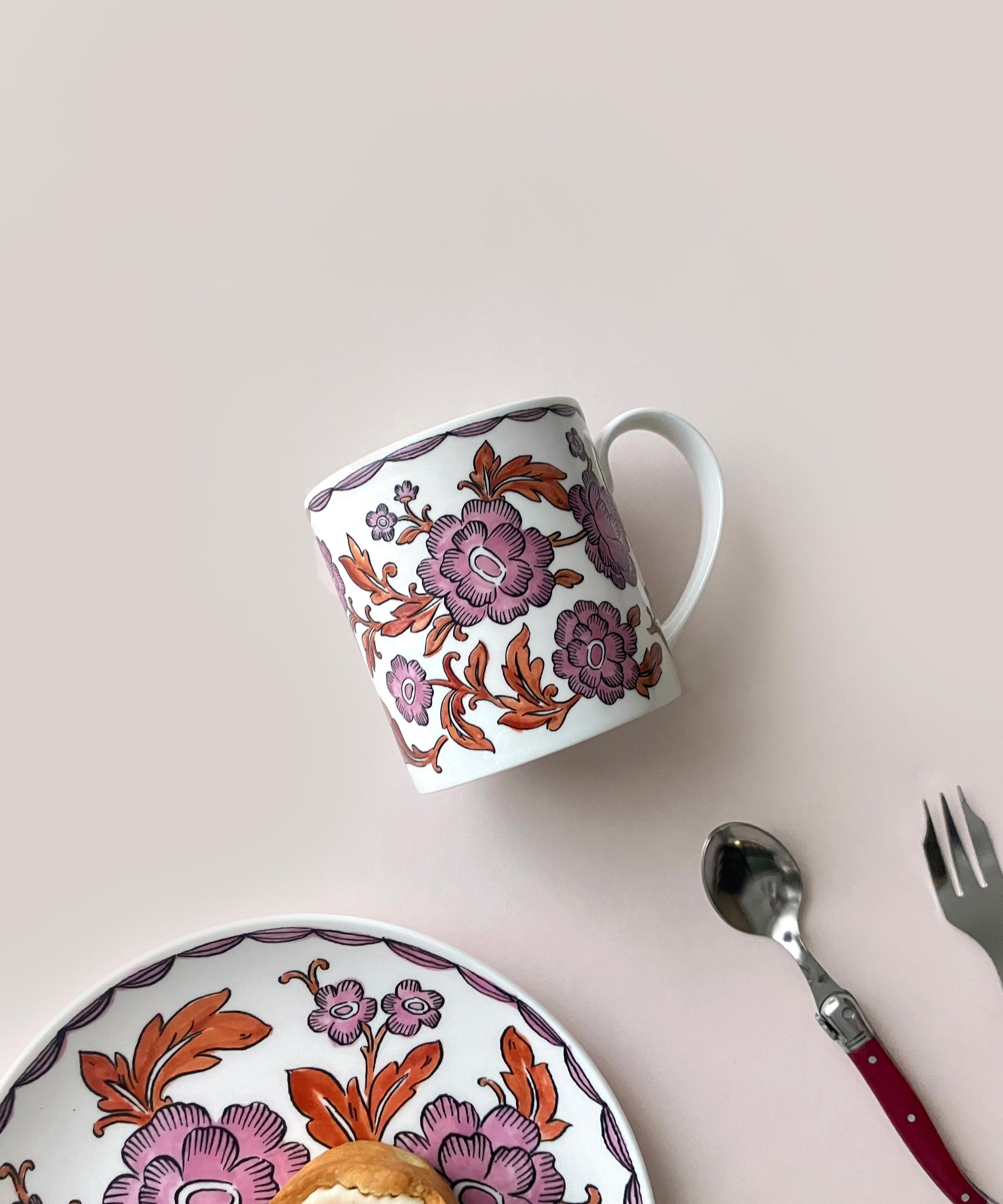 Twig New York - Heritage Rosa Rugosa Blooming Mug image number 1