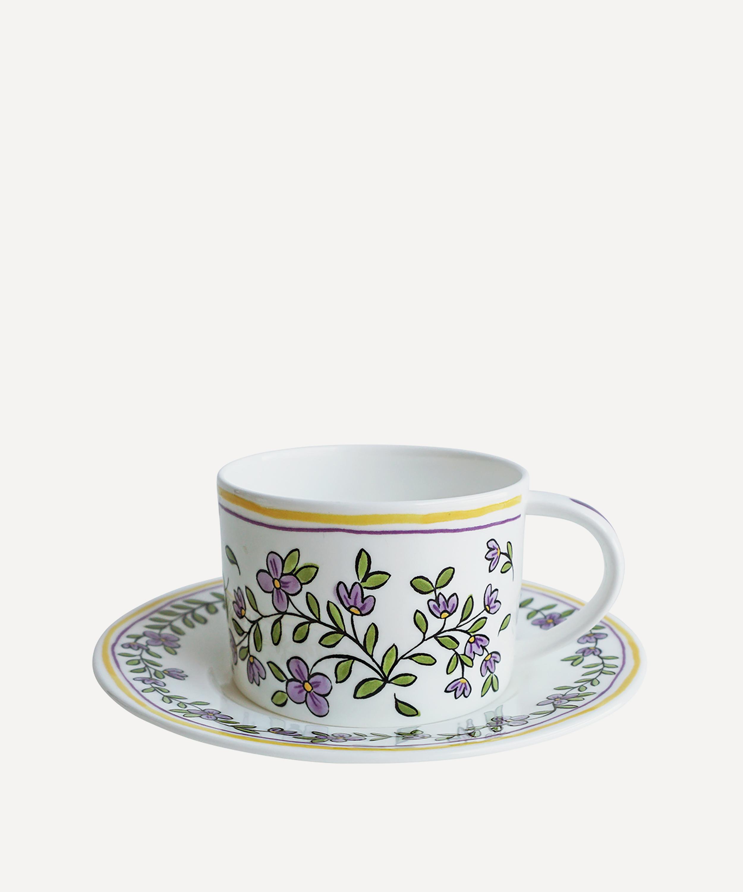 Twig New York - Heritage Forget Me Not Cup and Saucer image number 0