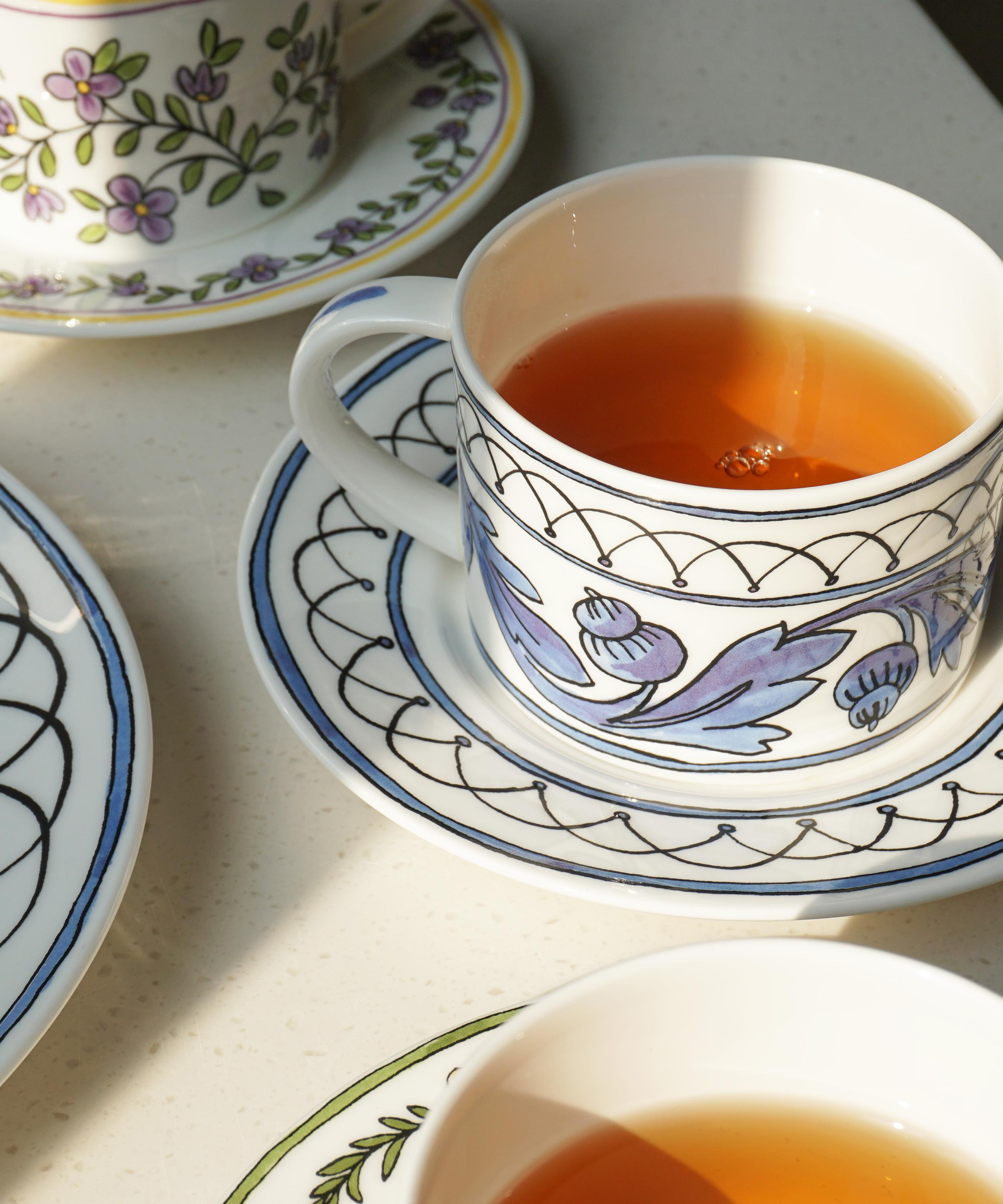 Twig New York - Heritage Blue Bird Cup and Saucer image number 1