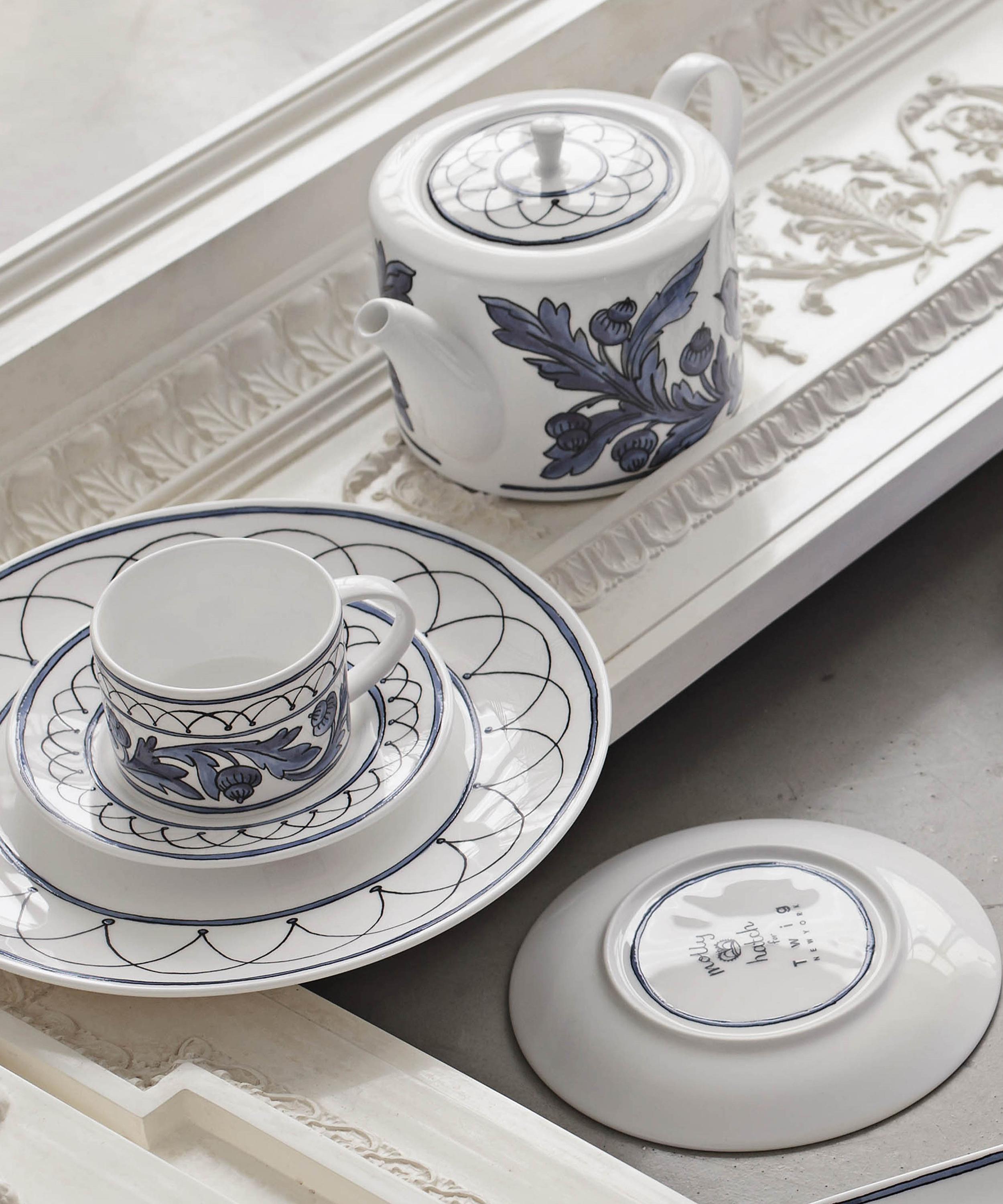 Twig New York - Heritage Blue Bird Cup and Saucer image number 3
