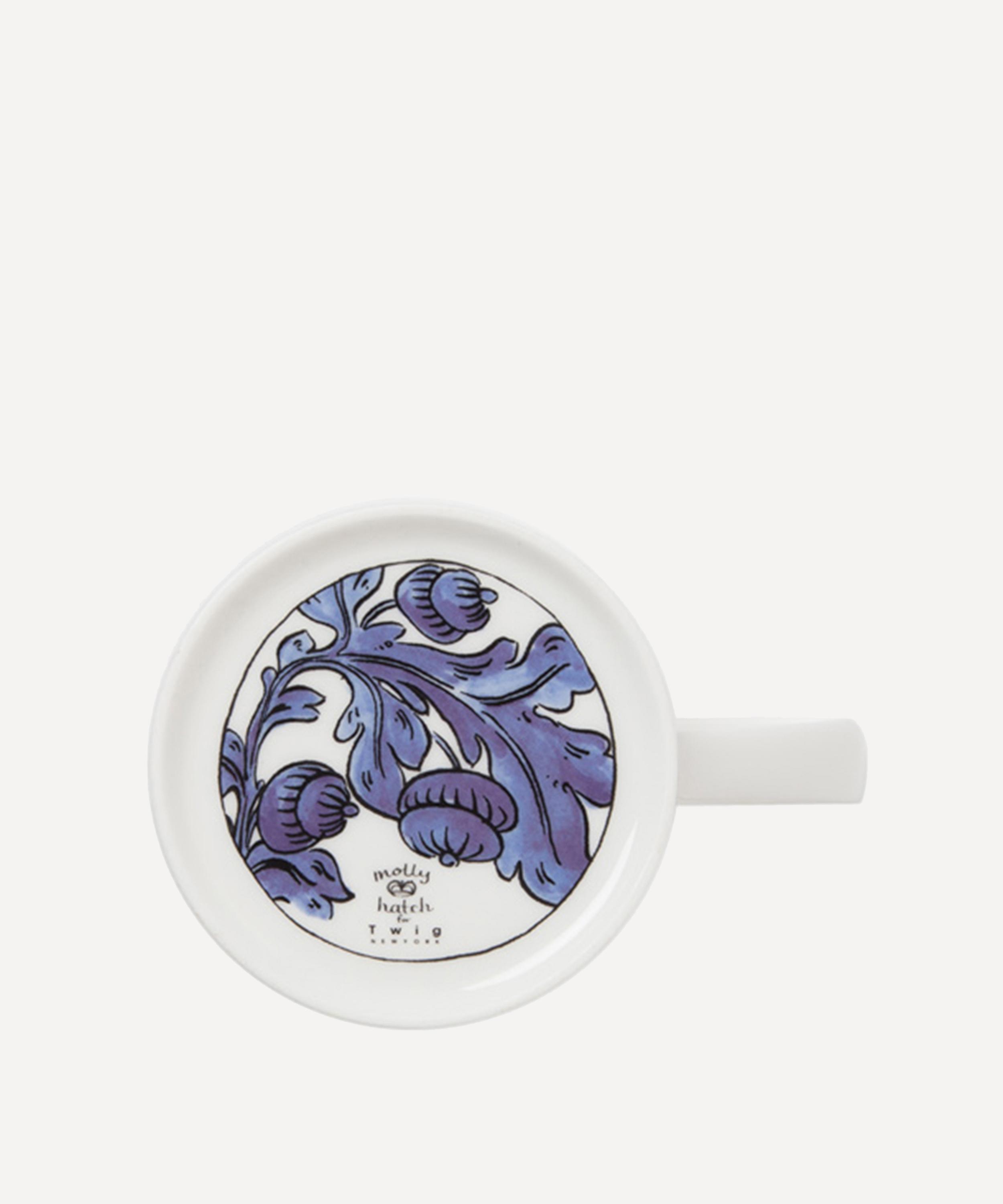 Twig New York - Heritage Blue Bird Blooming Mug image number 1