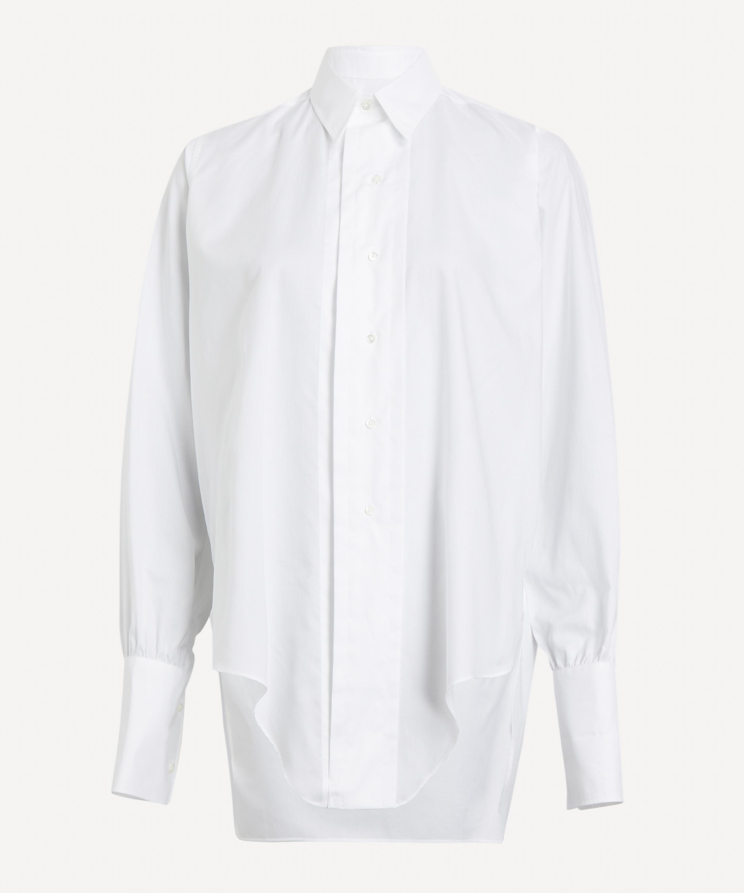 Maison Margiela - Curved-Hem Cotton Shirt