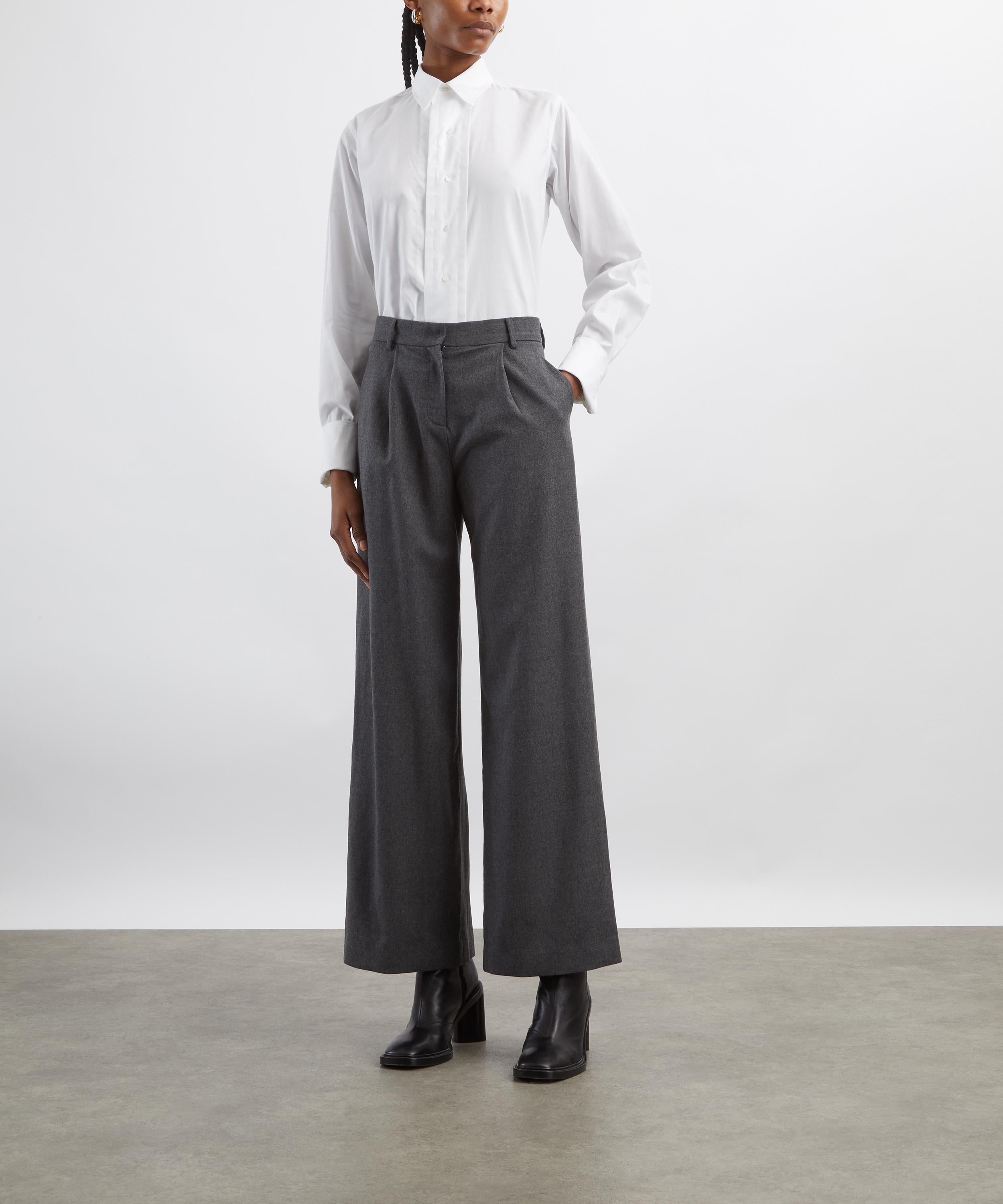 Maison Margiela - Curved-Hem Cotton Shirt image number 1