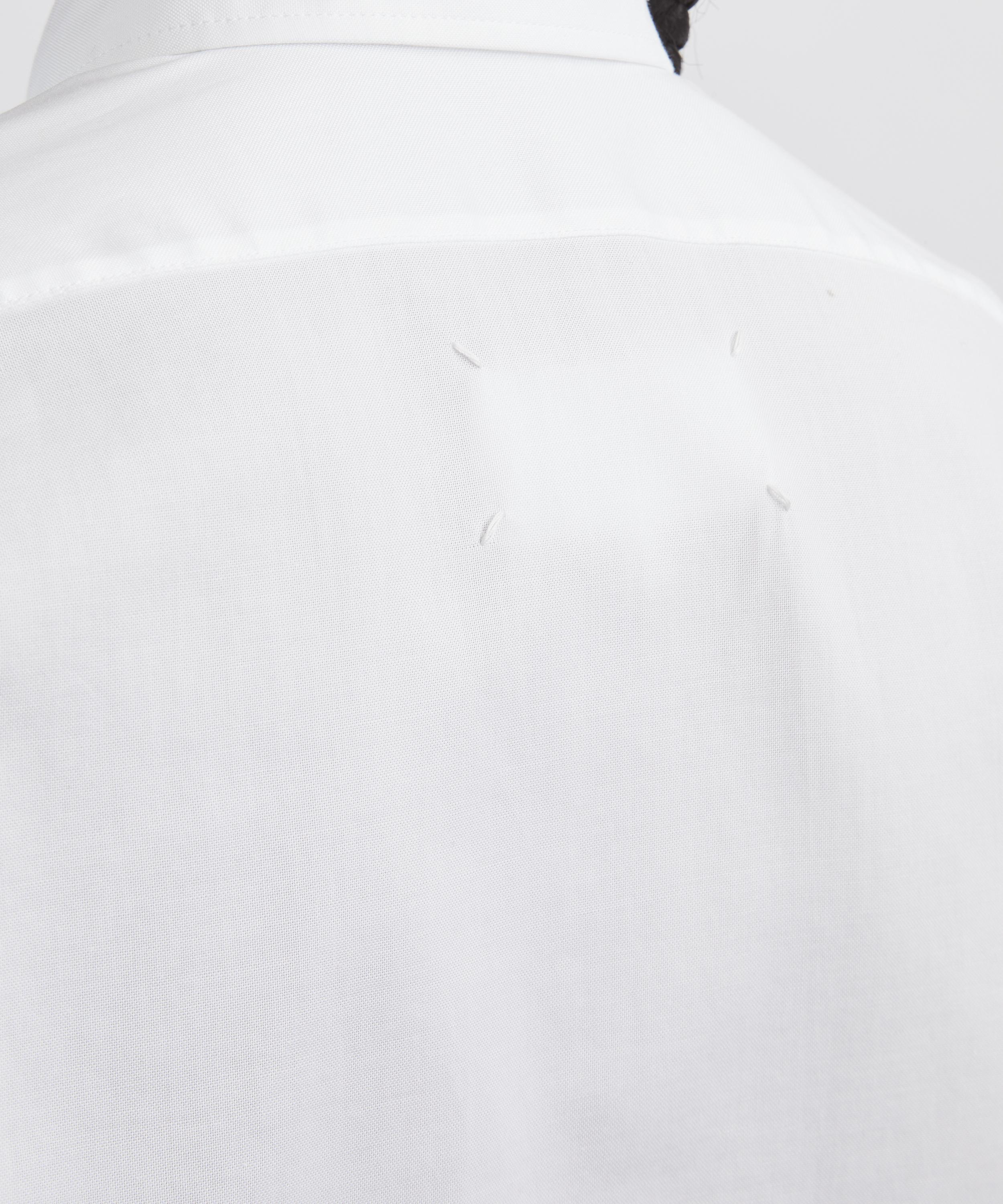 Maison Margiela - Curved-Hem Cotton Shirt image number 4