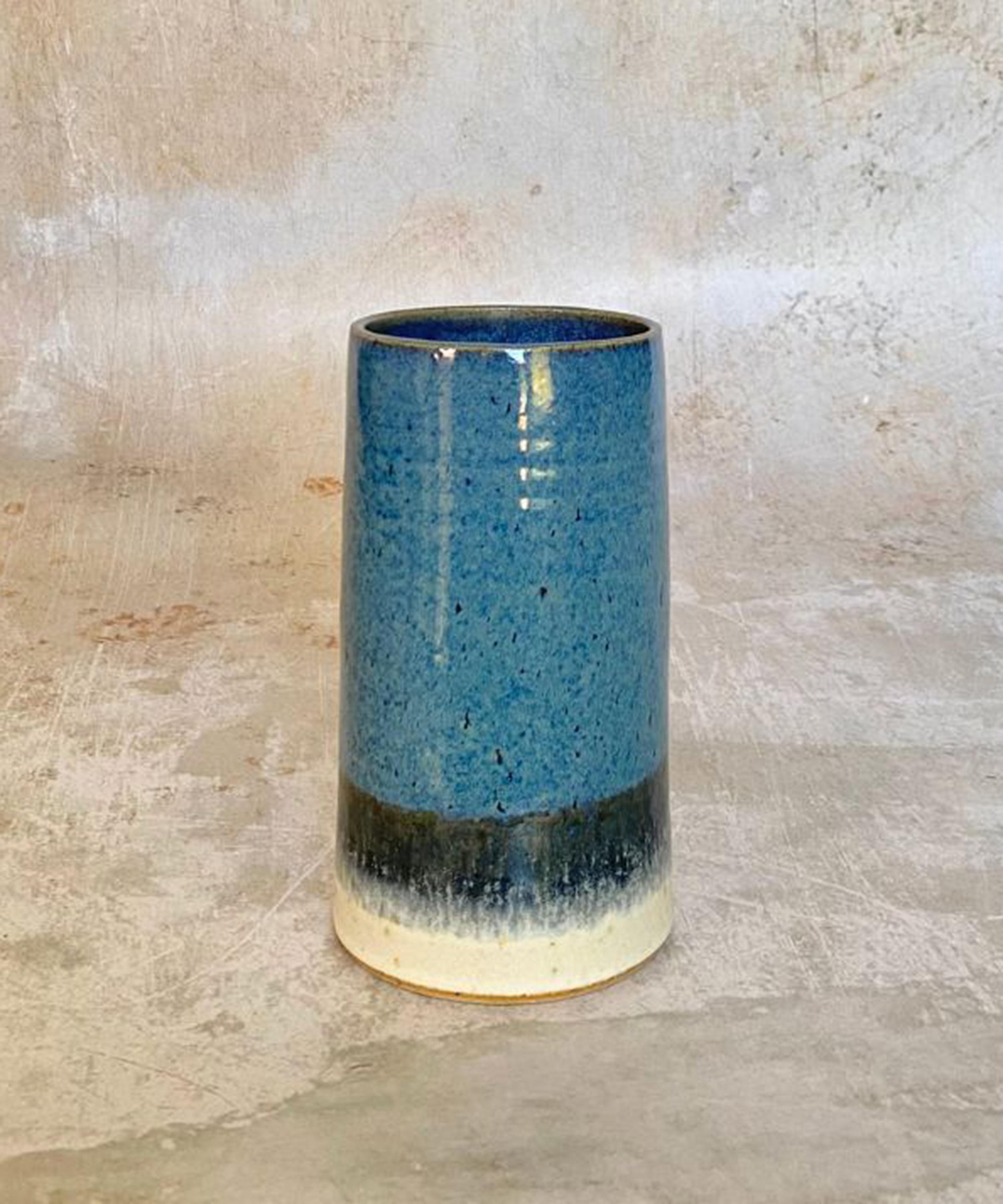 Emily Doran - Sea Foam Tall Vase image number 1
