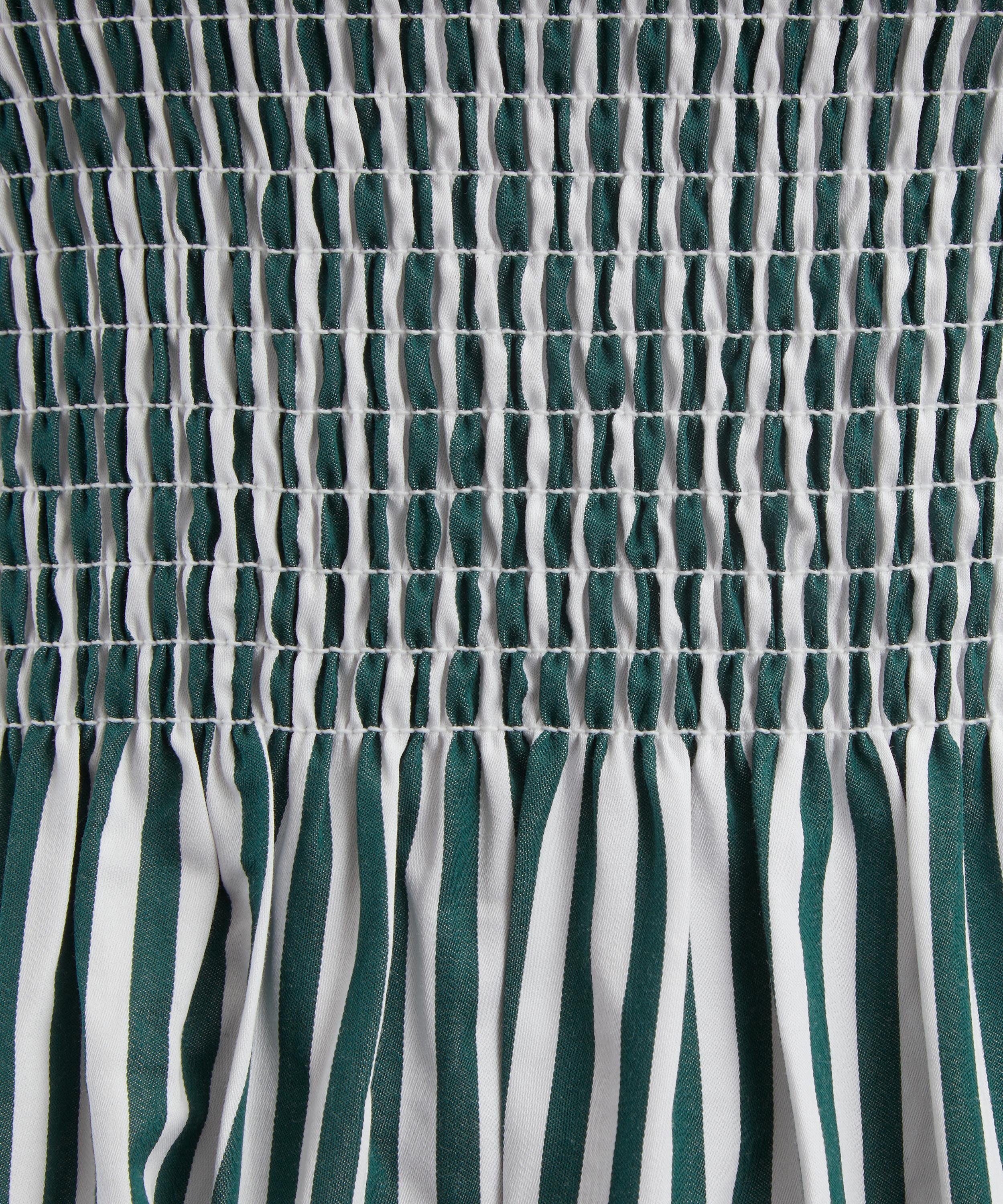 Hill House - Green Stripes Ellie Nap Dress image number 4