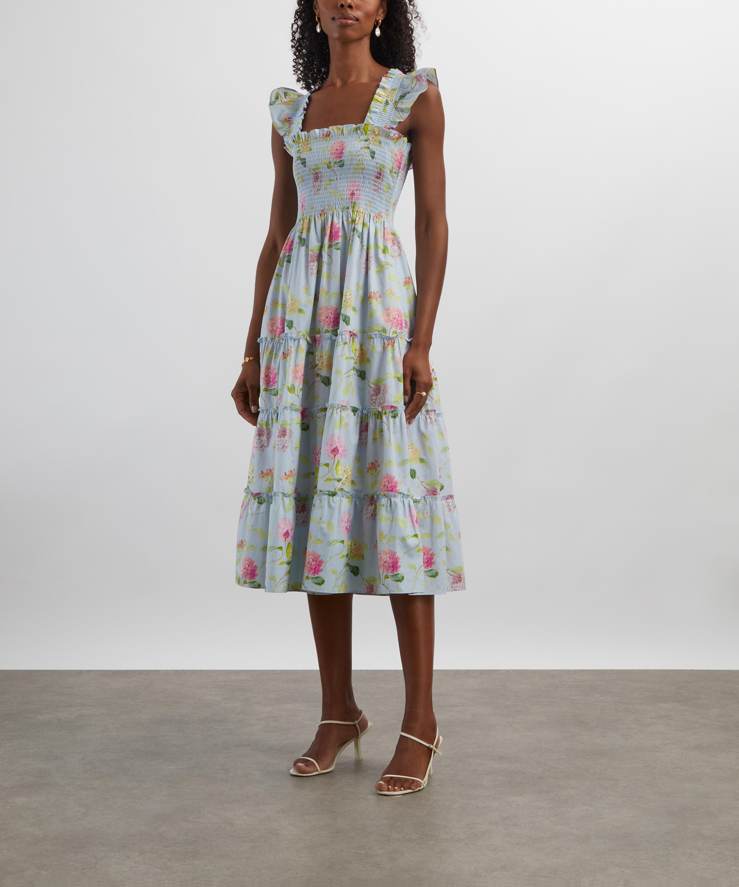 Hill House - Hydrangea Chintz Ellie Nap Dress image number 2