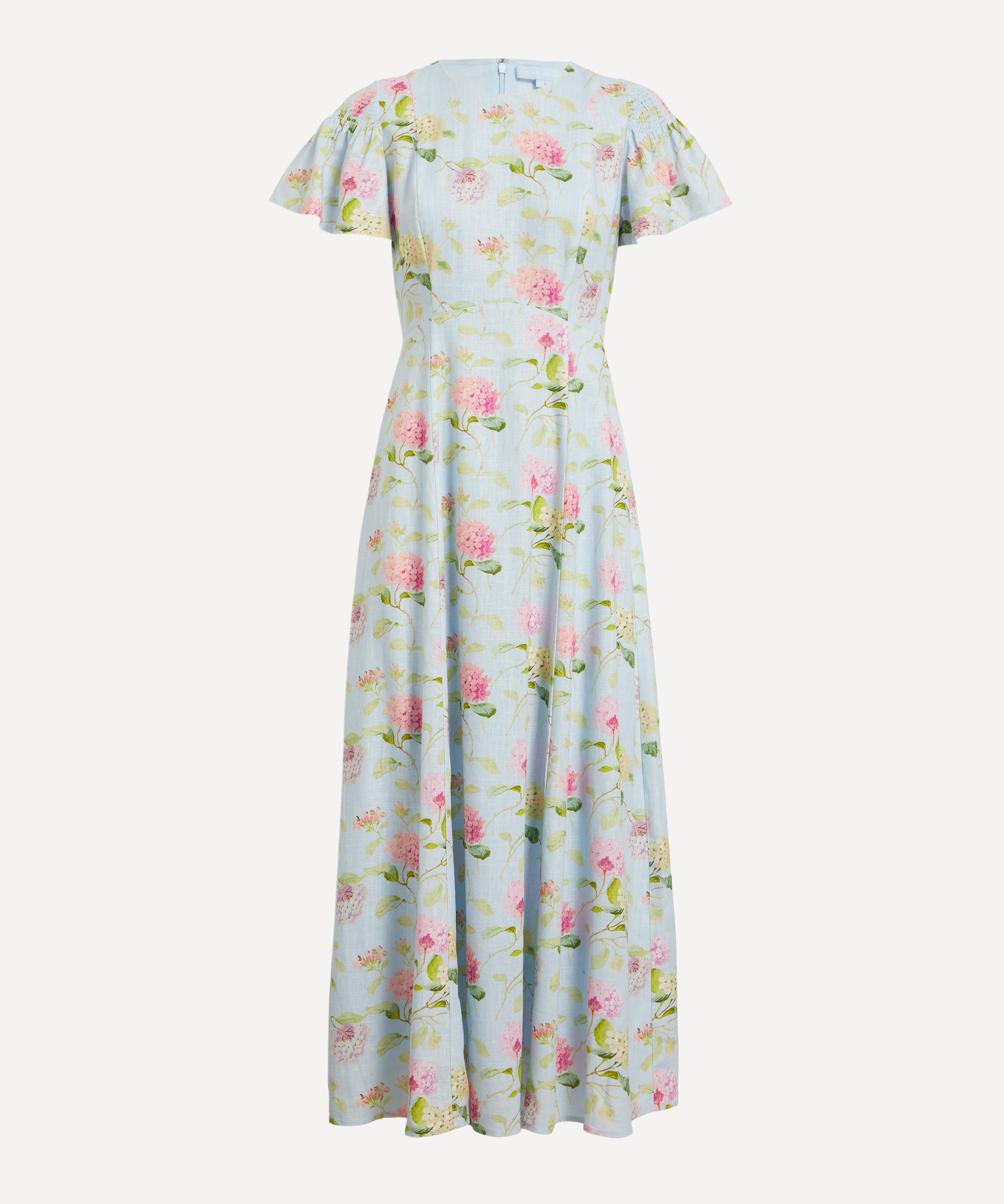Hill House - Hydrangea Chintz Dominique Dress image number 0