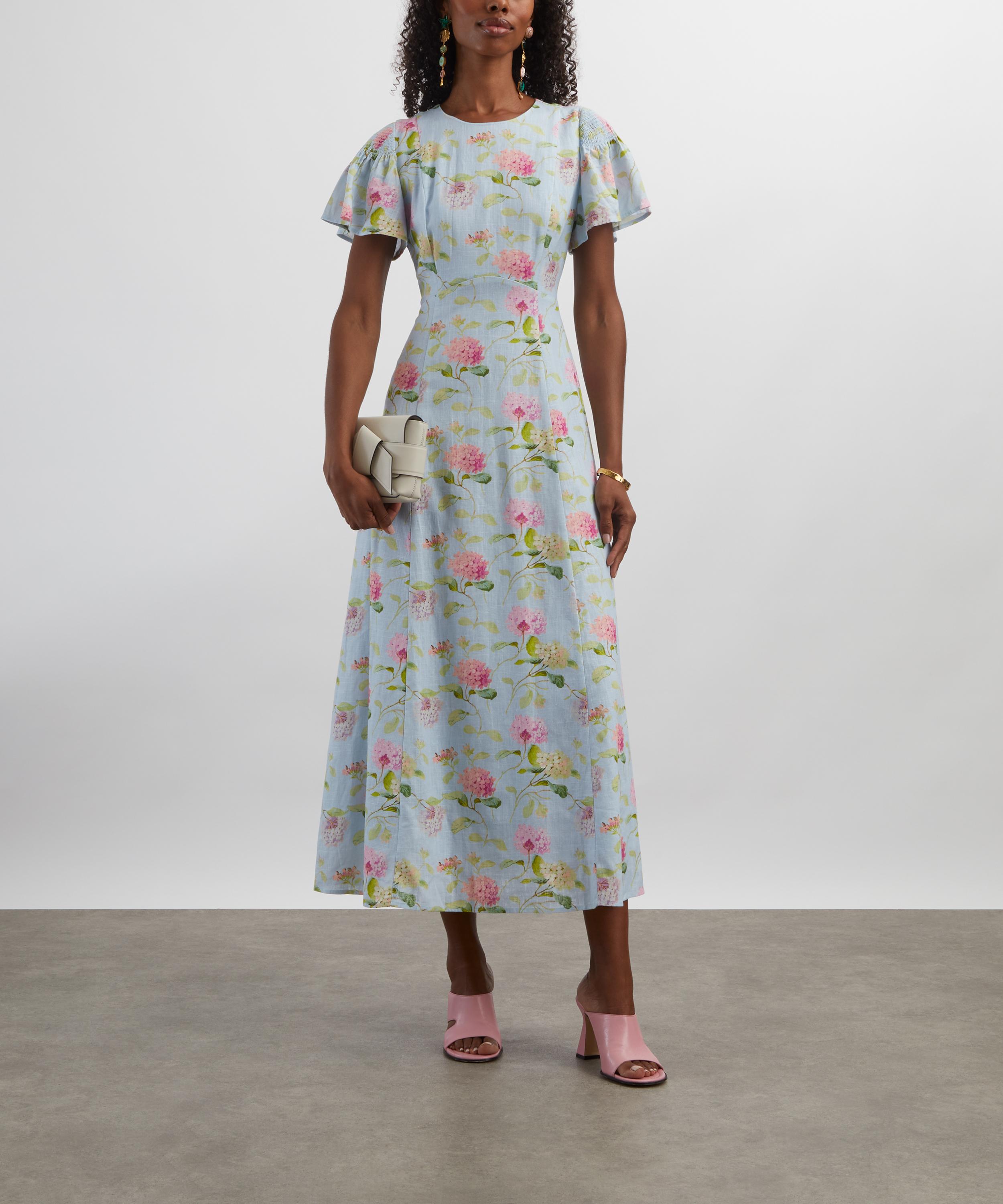 Hill House - Hydrangea Chintz Dominique Dress image number 1