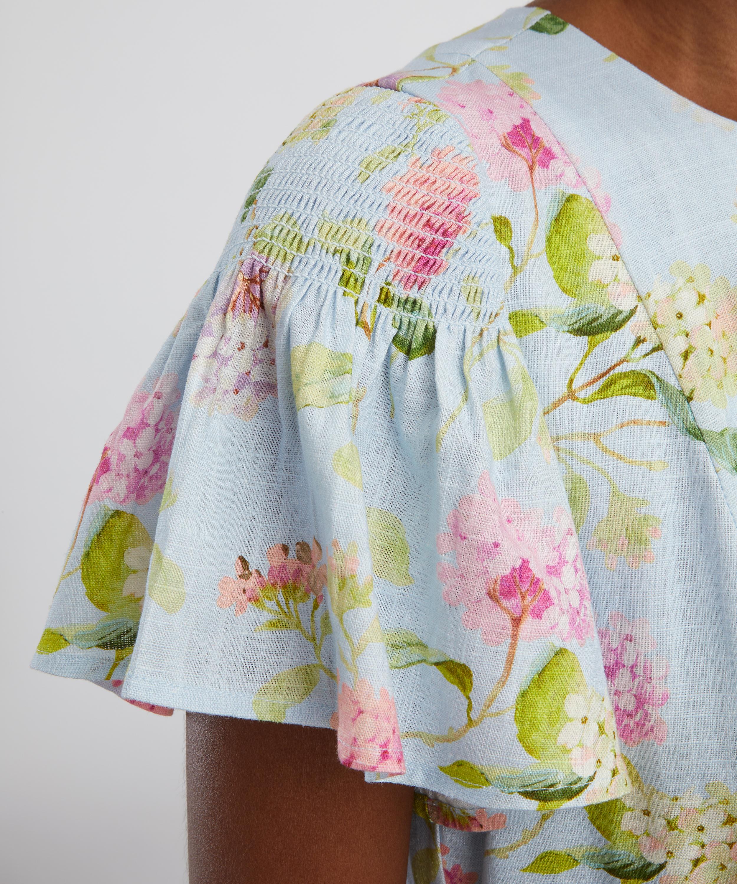 Hill House - Hydrangea Chintz Dominique Dress image number 4