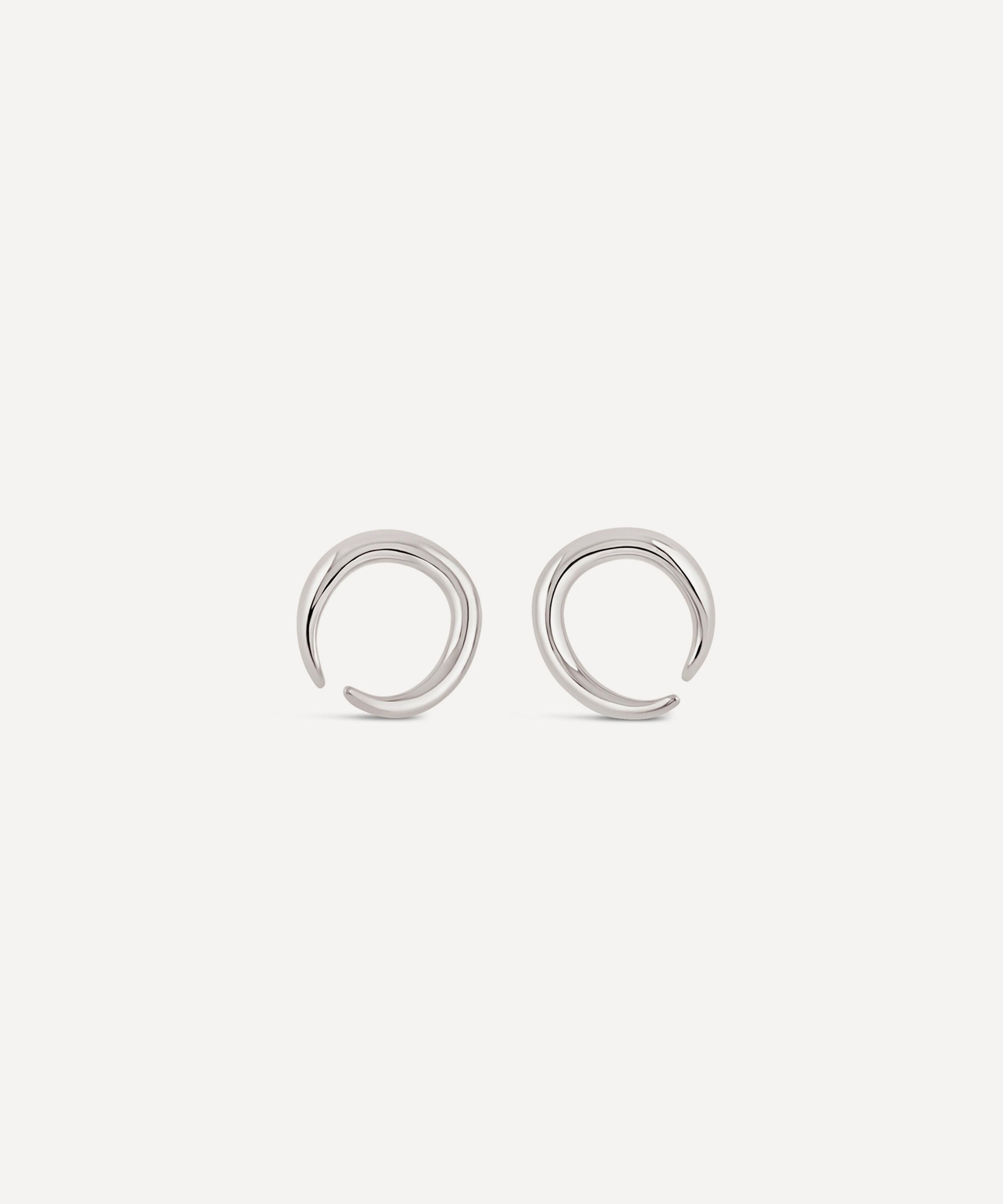 Dinny Hall - Sterling Silver Toro Stud Earrings image number 0