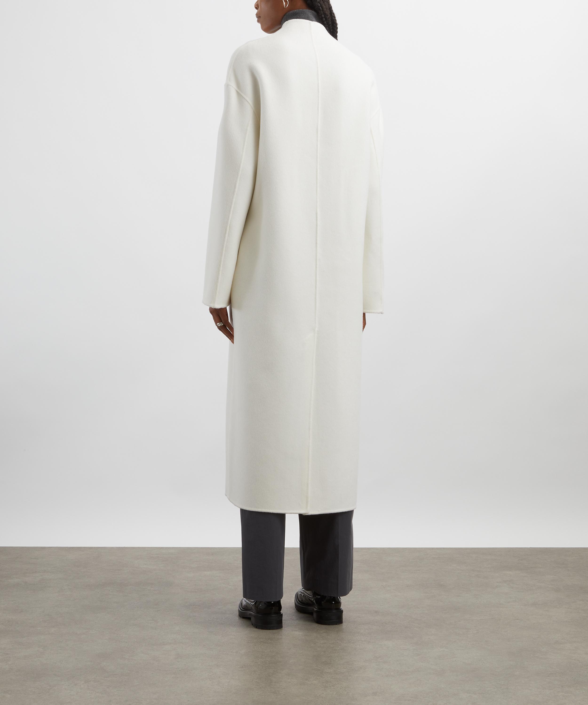 Loulou Studio - Amory Cashmere Drap Long Coat image number 3