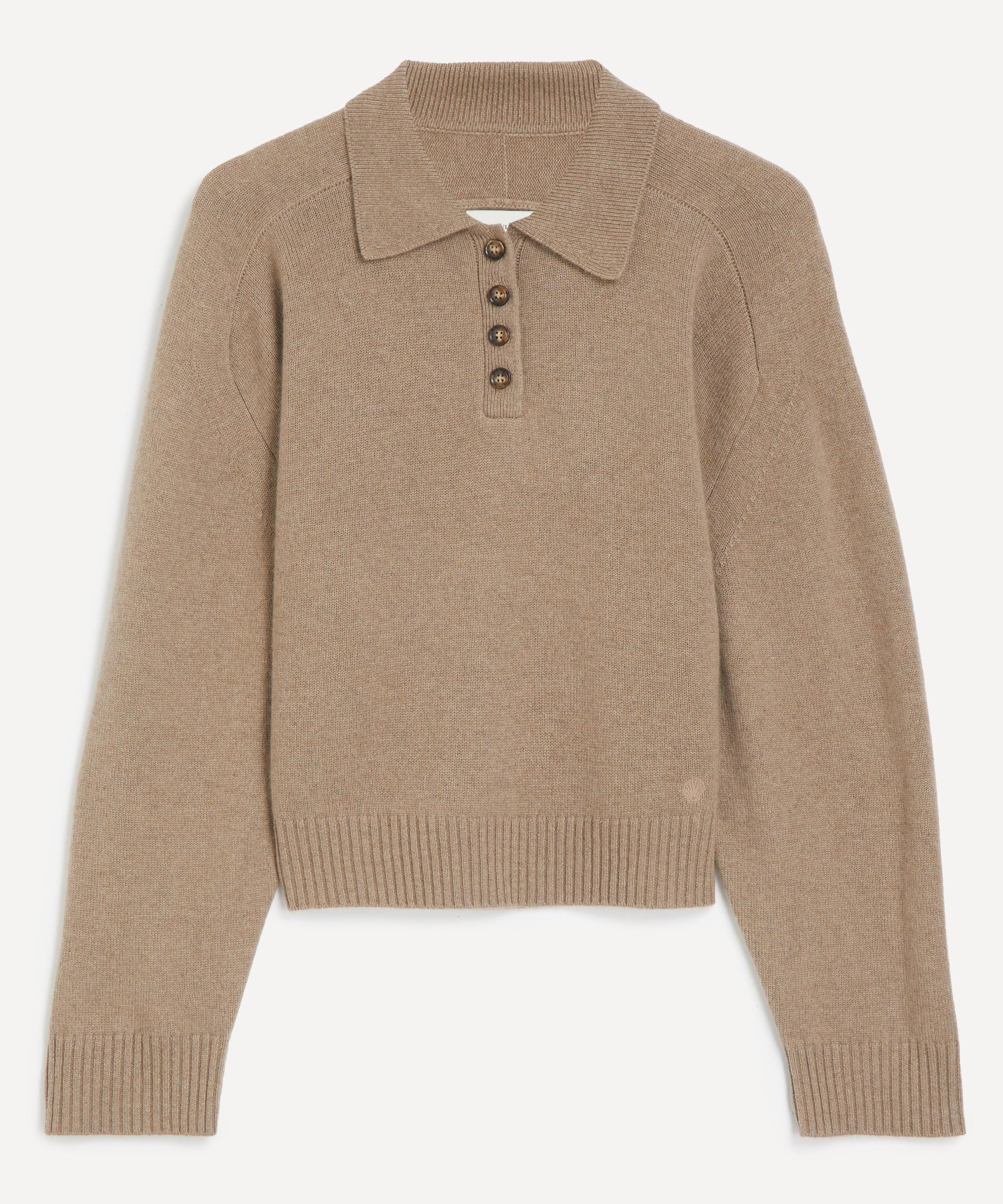 LOULOU DE SAISON - Homere Cashmere Polo Jumper