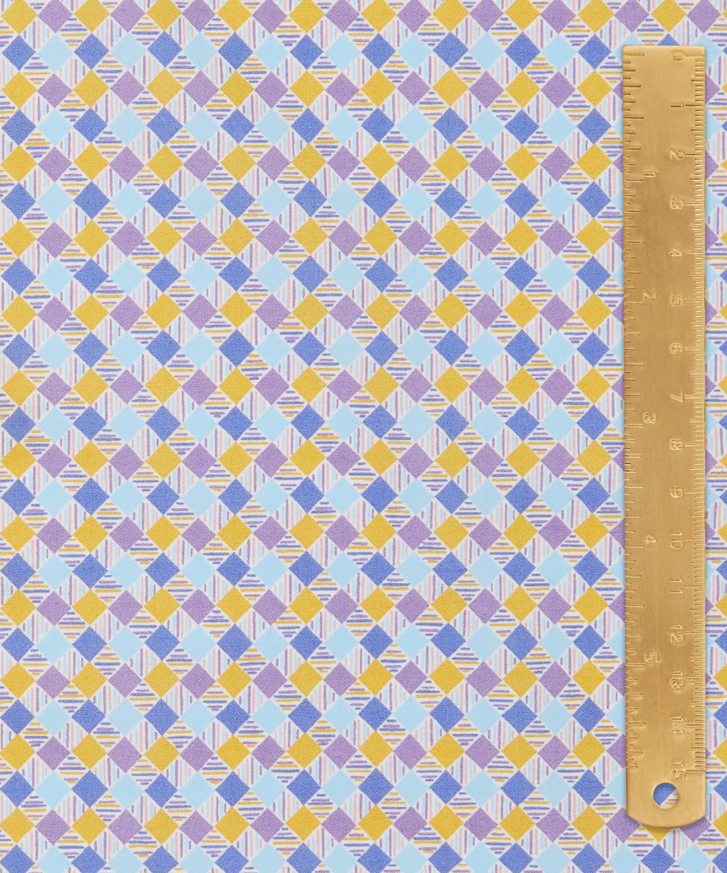 Liberty Fabrics - Urban Check Lasenby Quilting Cotton image number 4