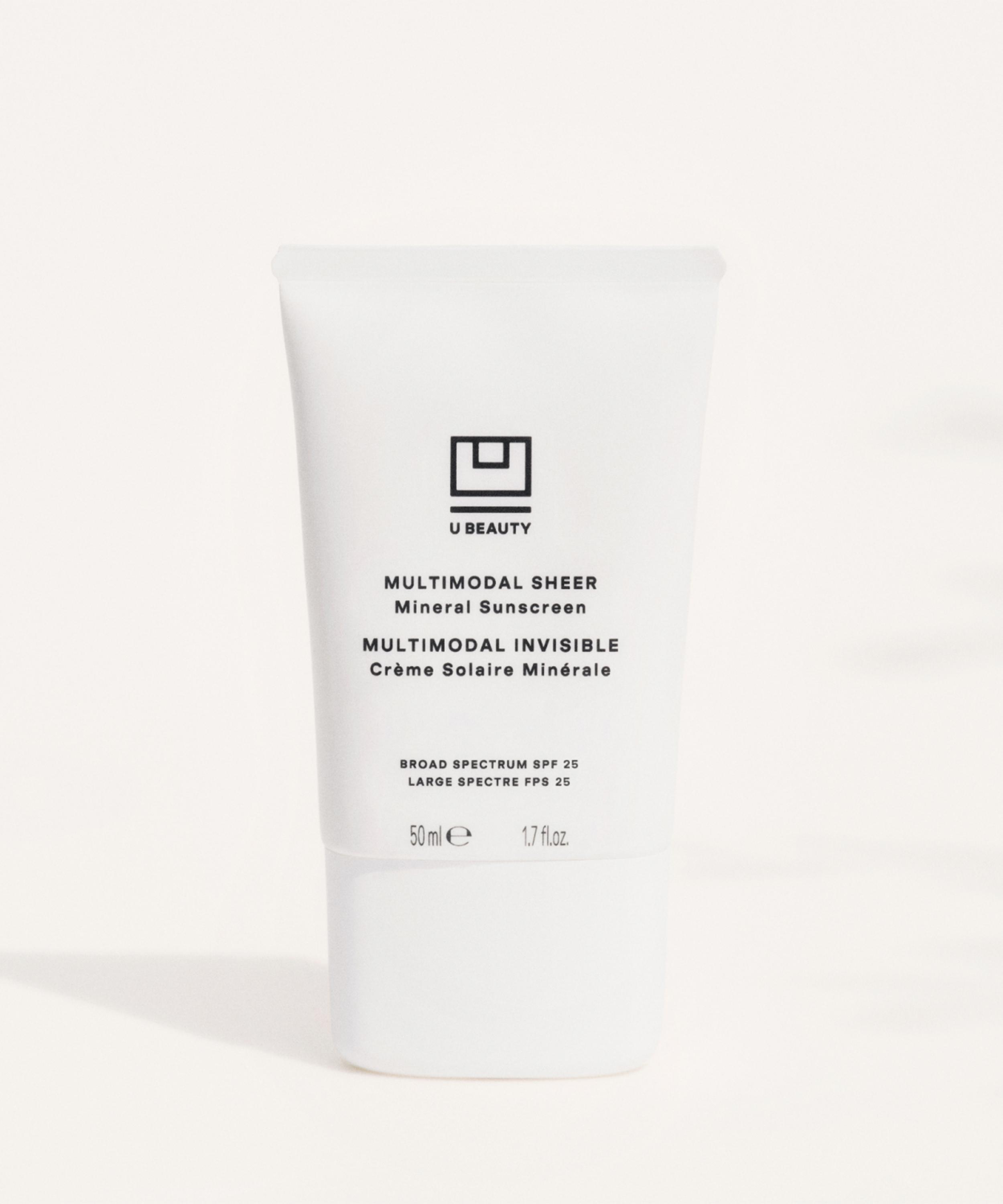 U Beauty - Multimodal Sheer Mineral Sunscreen Broad Spectrum SPF25 50ml image number 1