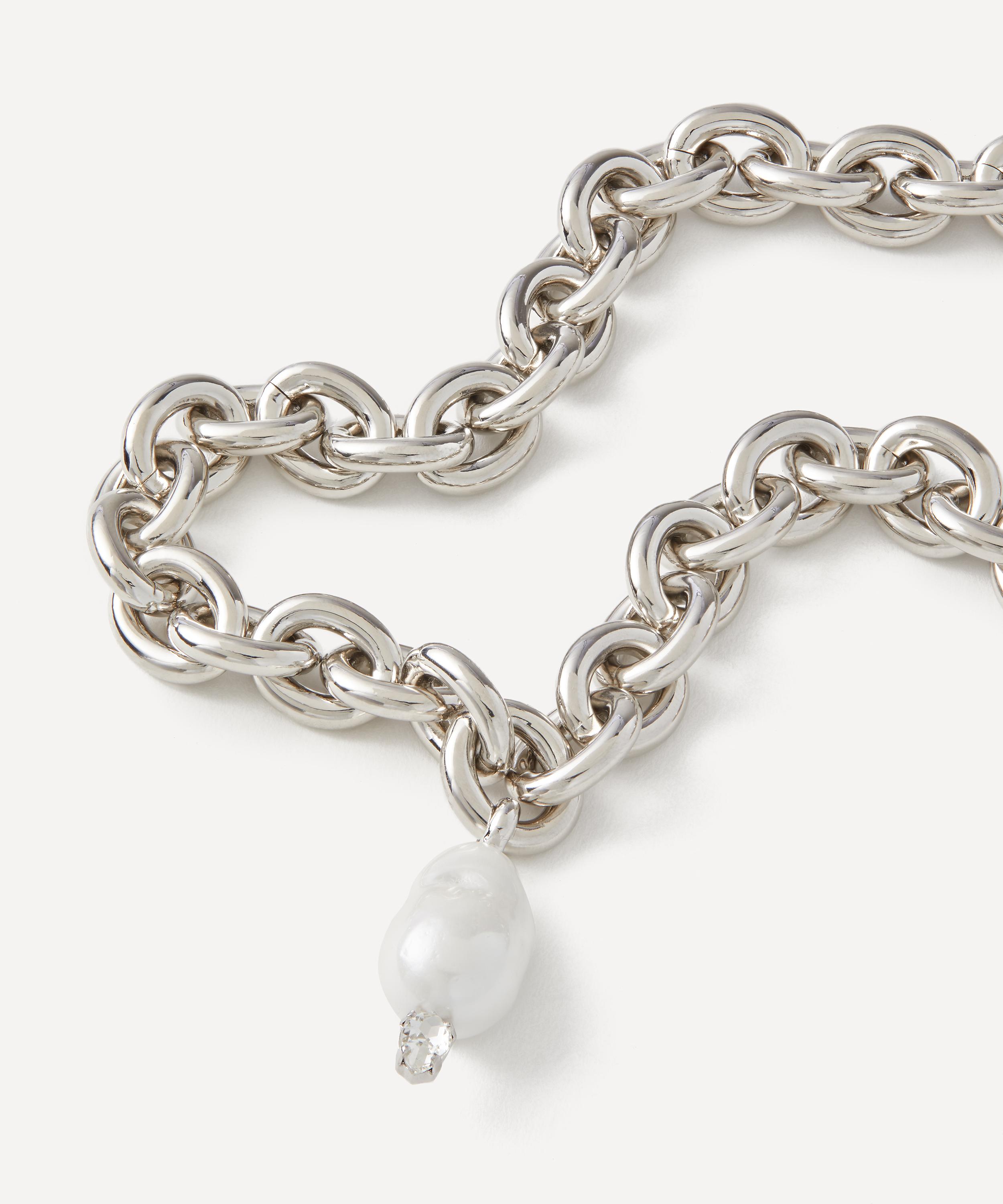 Simone Rocha - Pearl Pendant Chain Necklace image number 1