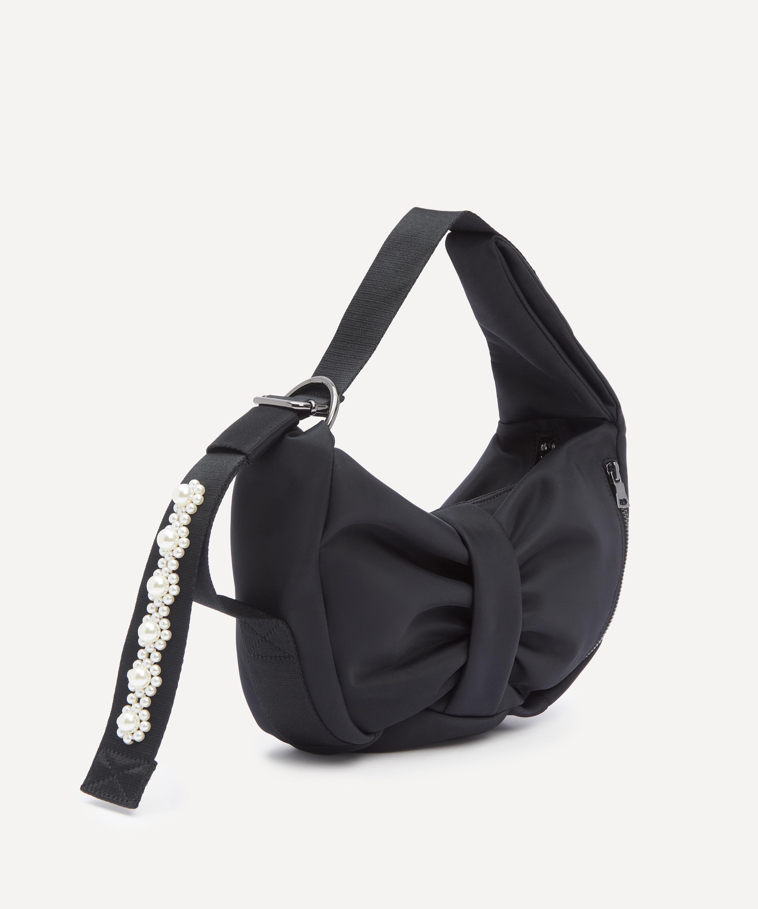 Simone Rocha - Beaded Mini Sling Bow Shoulder Bag image number 2