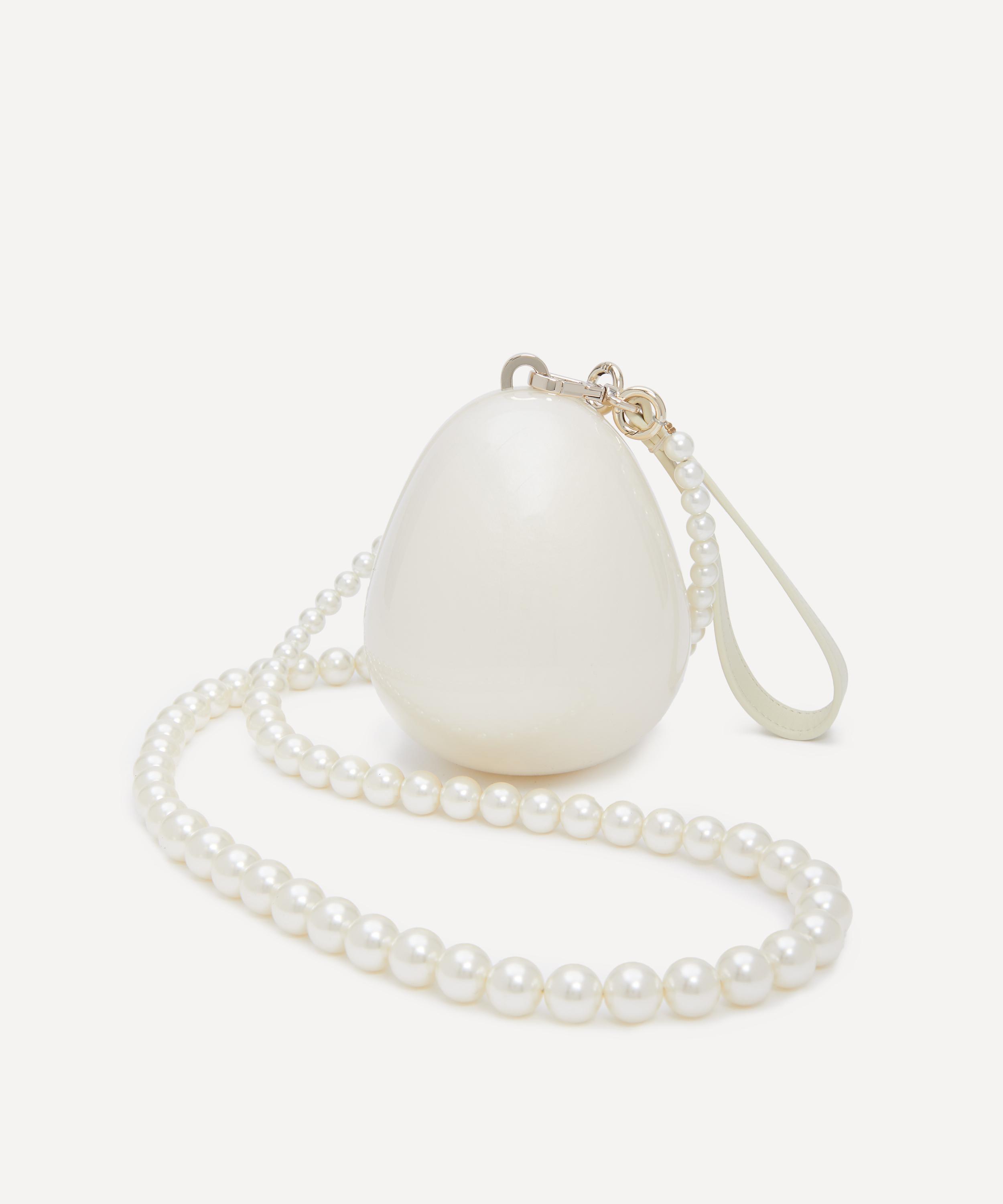Simone Rocha - Pearl Egg Crossbody Bag image number 0