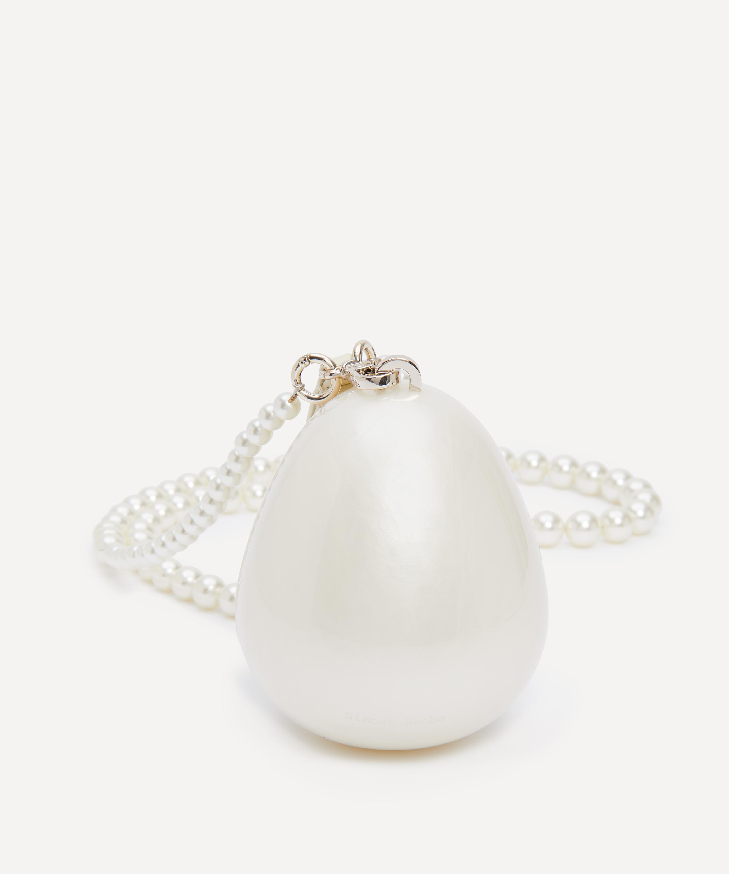 Simone Rocha - Pearl Egg Crossbody Bag image number 3