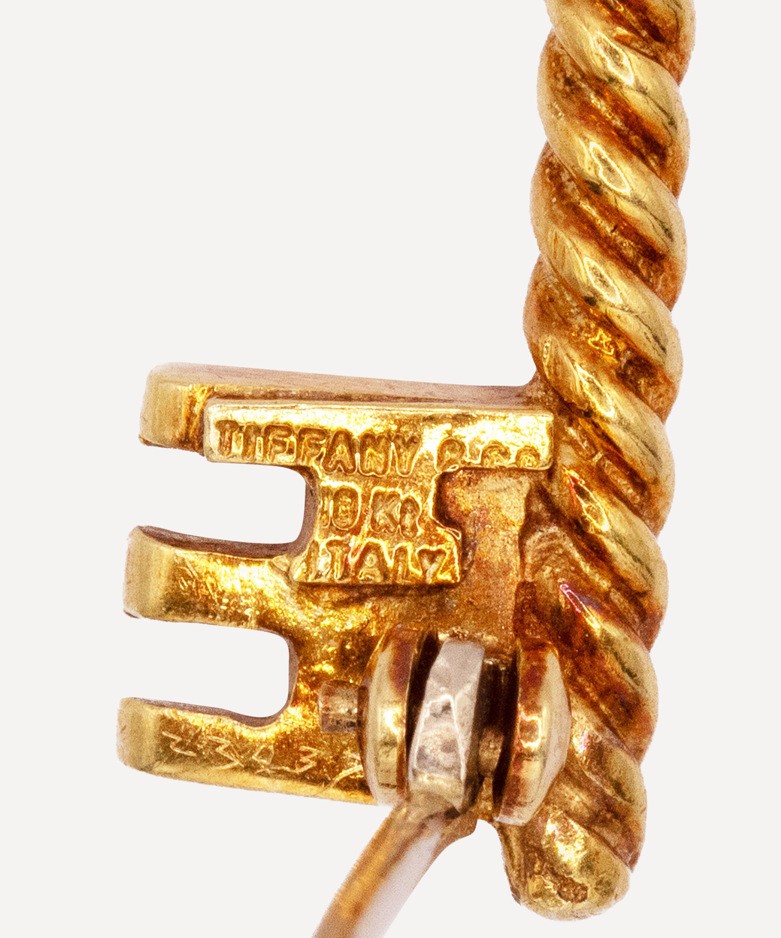 Kojis - 18ct Gold Tiffany Vintage Key to My Heart Brooch image number 3