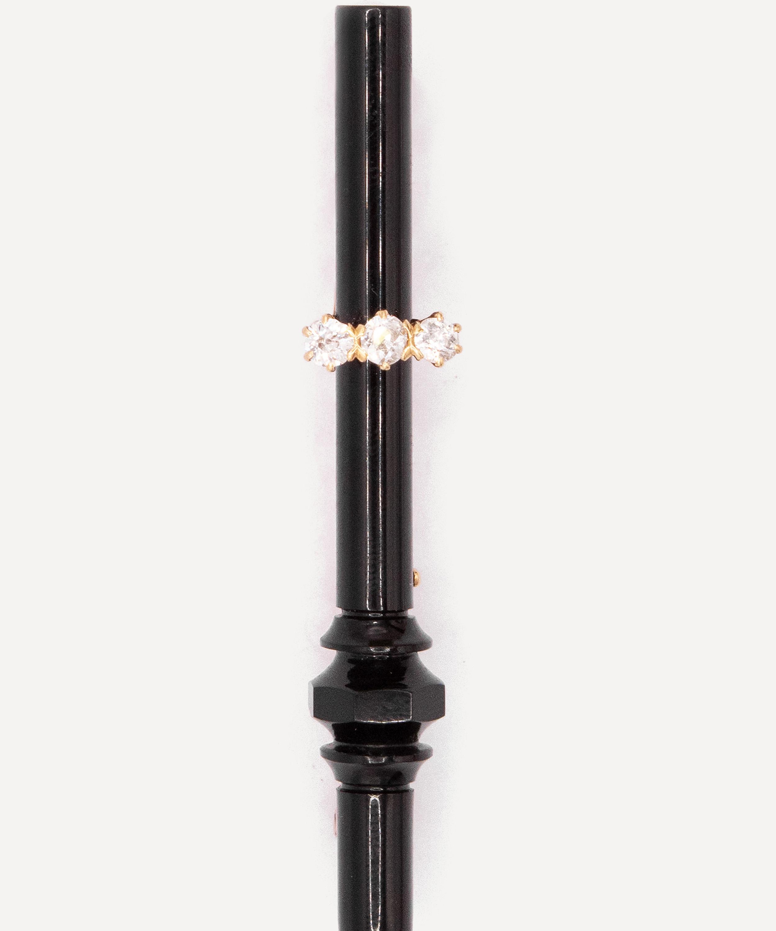 Kojis - Gold Victorian Onyx and Opal Maltase Cross Brooch image number 0