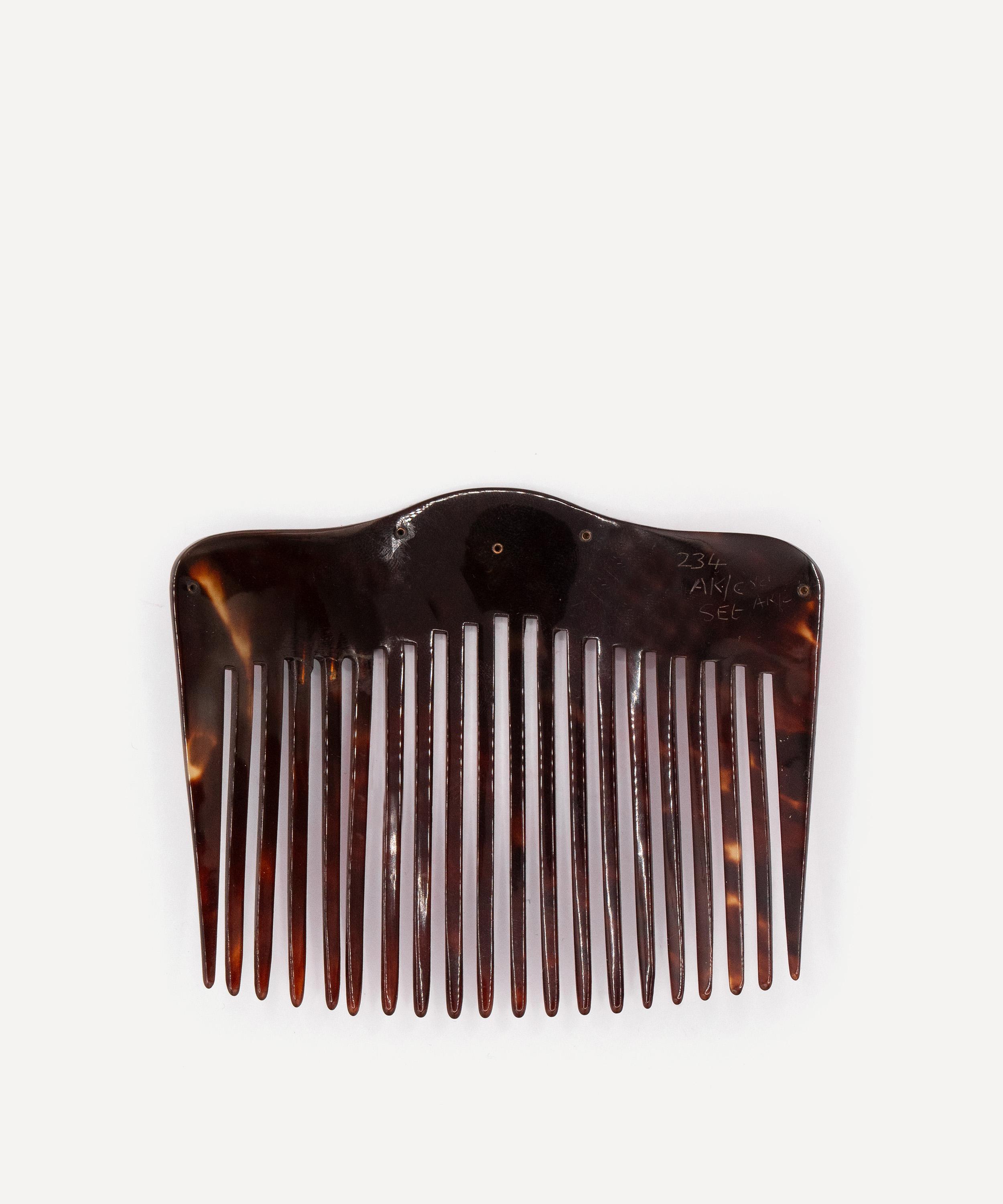 Kojis - 9ct Gold Murrle Bennett Antique Tortoise Shell Comb image number 1