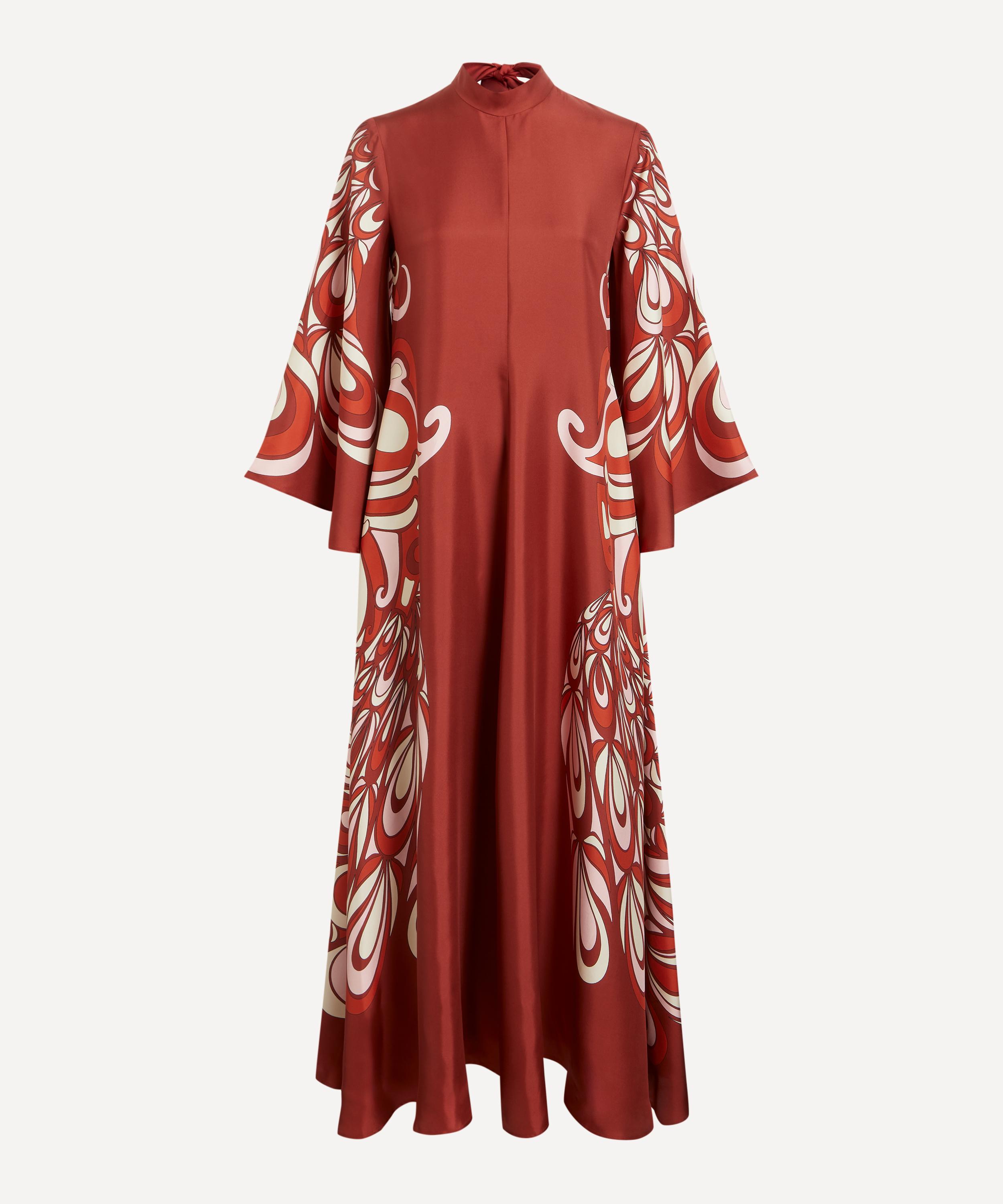 La DoubleJ - Magnifico Phoenix Placée Burgundy Dress image number 0