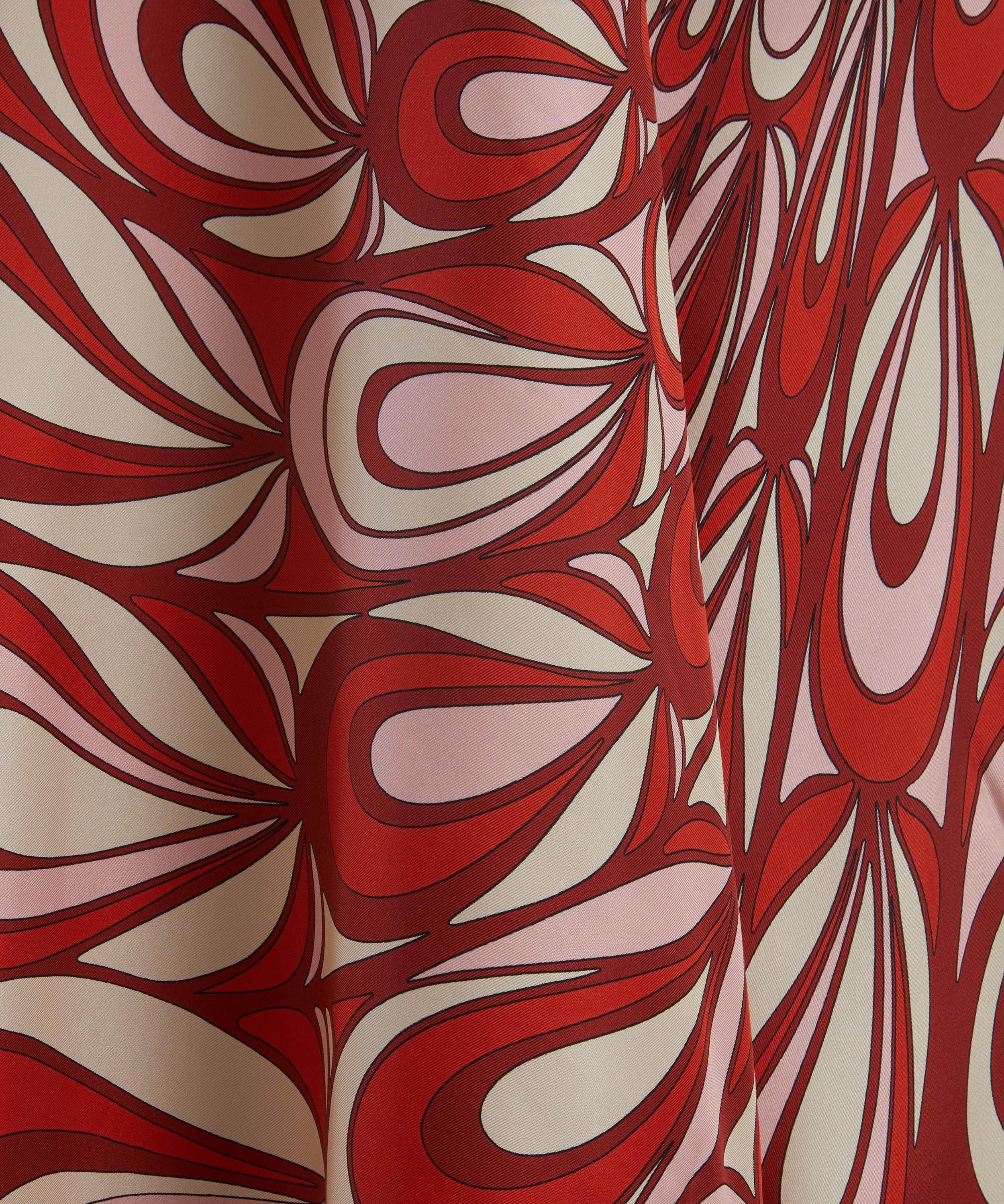 La DoubleJ - Magnifico Phoenix Placée Burgundy Dress image number 4