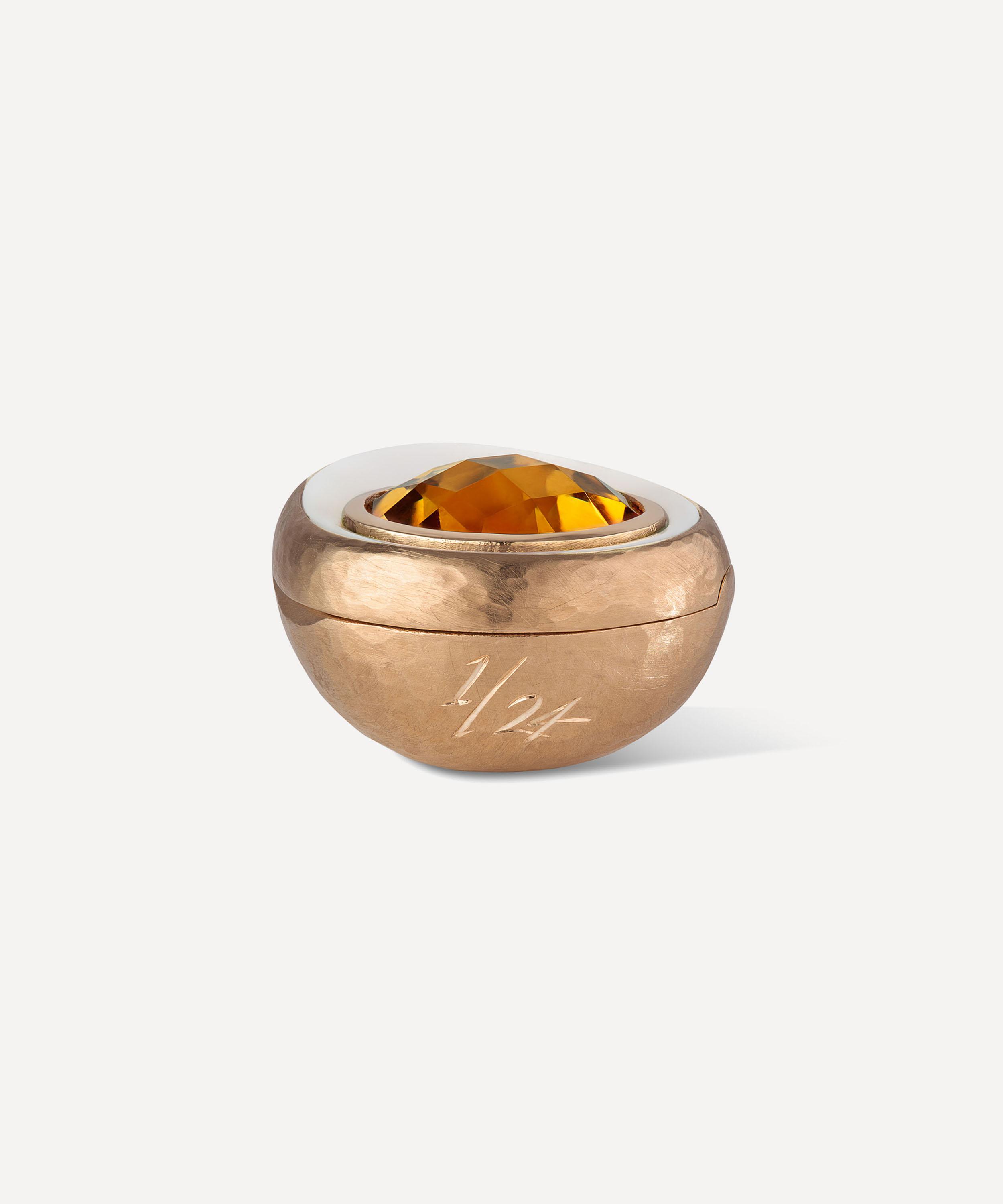 Annoushka - 18ct Gold Egg Locket Charm Pendant image number 5